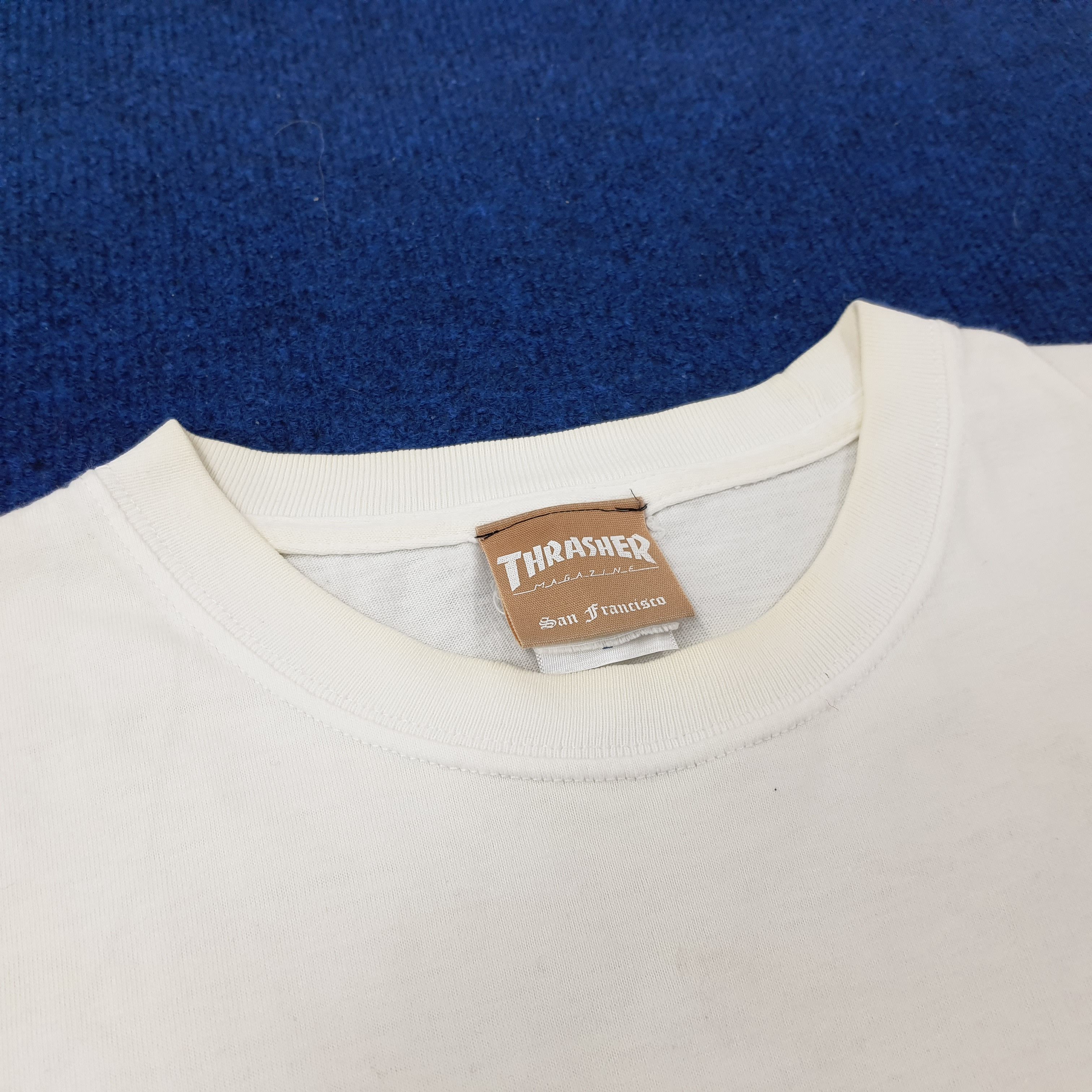 Thrasher × Vintage Vintage Thrasher Skateboards Tshirt C219N37 Size US L / EU 52-54 / 3 - 4 Thumbnail