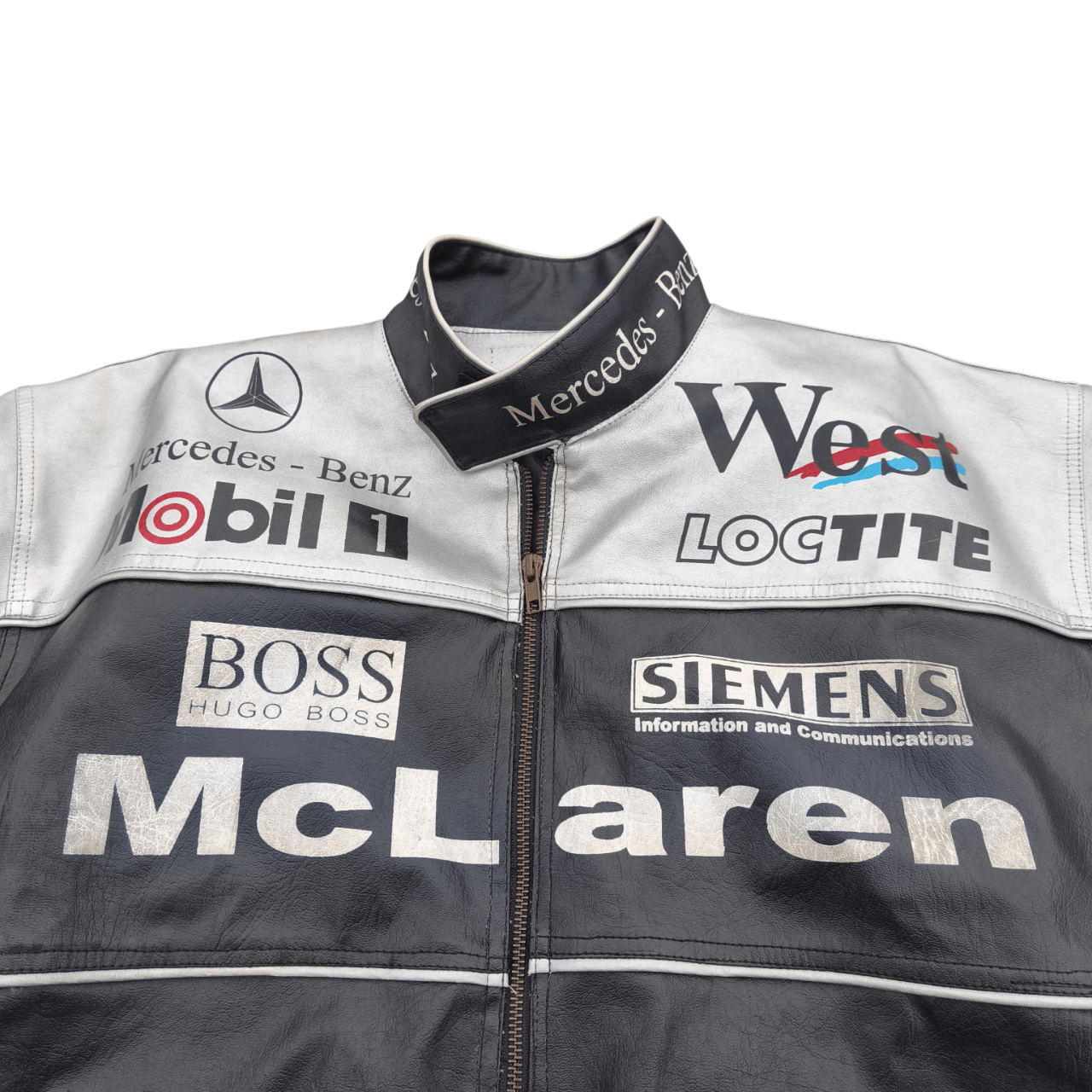 Vintage Vintage Mercedes Benz McLaren Racing Jacket Size US XL / EU 56 / 4 - 4 Thumbnail