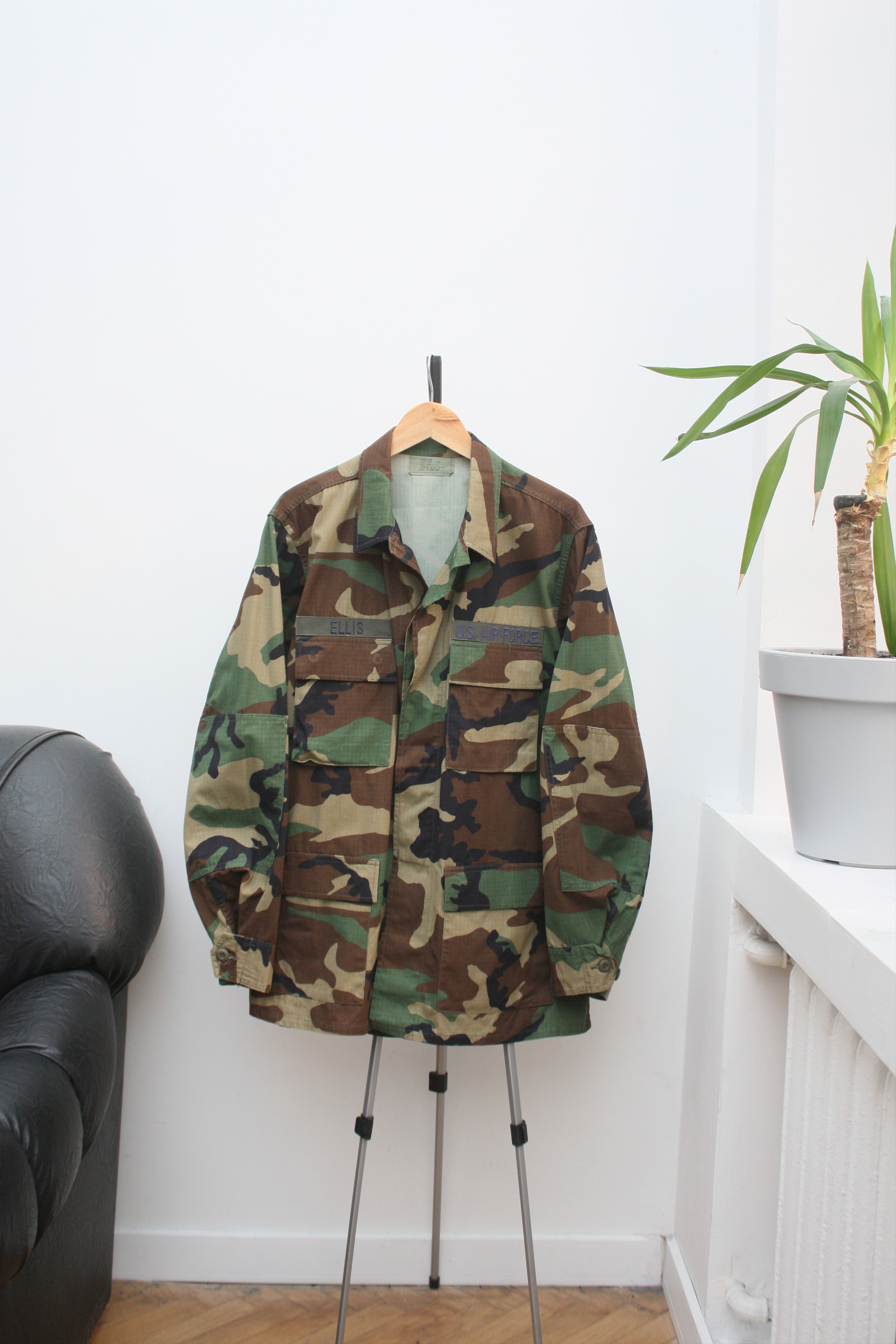 Vintage U.S. Air Force Vintage Army Woodland Jacket Medium Long Size US M / EU 48-50 / 2 - 2 Thumbnail