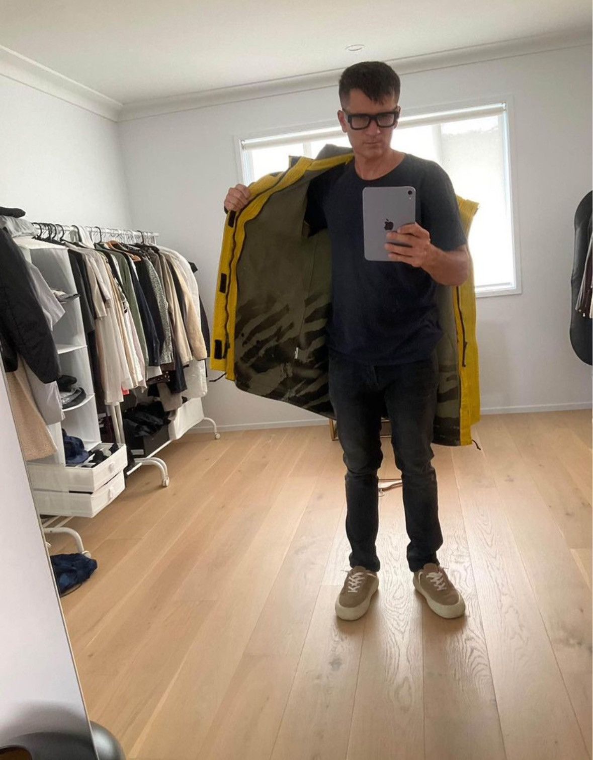 Stone Island Stone Island 71229 Man Made Suede-TC Parka Size US M / EU 48-50 / 2 - 11 Thumbnail