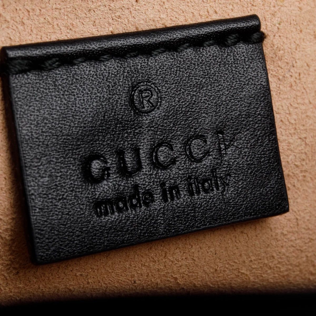 Gucci GUCCI Black GG Marmont Leather Bag Size ONE SIZE - 9 Thumbnail