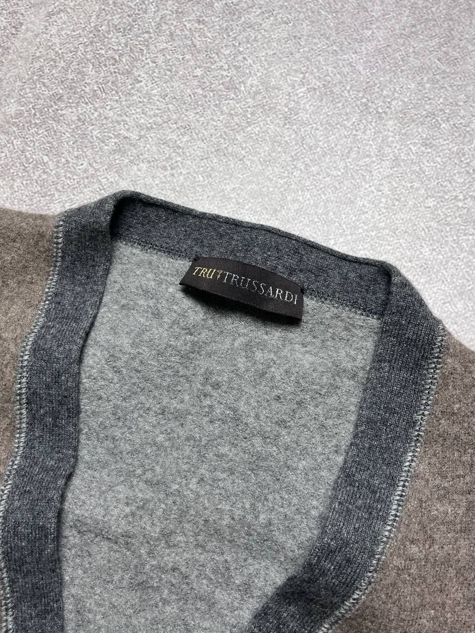 Trussardi Vintage Trussardi Wool Vest M Size US M / EU 48-50 / 2 - 5 Thumbnail