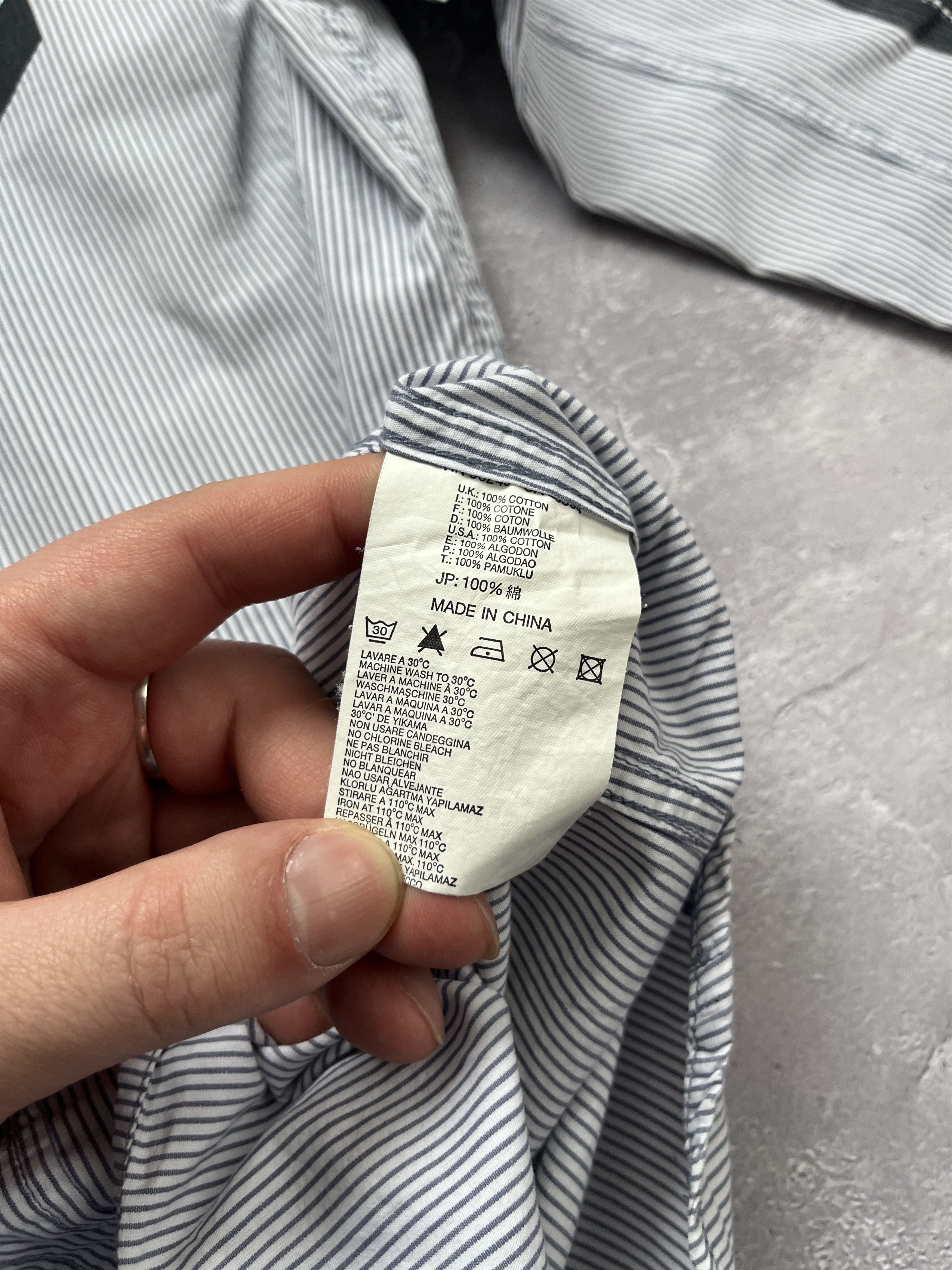 Diesel RARE Diesel DEPT. LIQUID SPACE Striped Button Up Shirt Size US S / EU 44-46 / 1 - 9 Thumbnail
