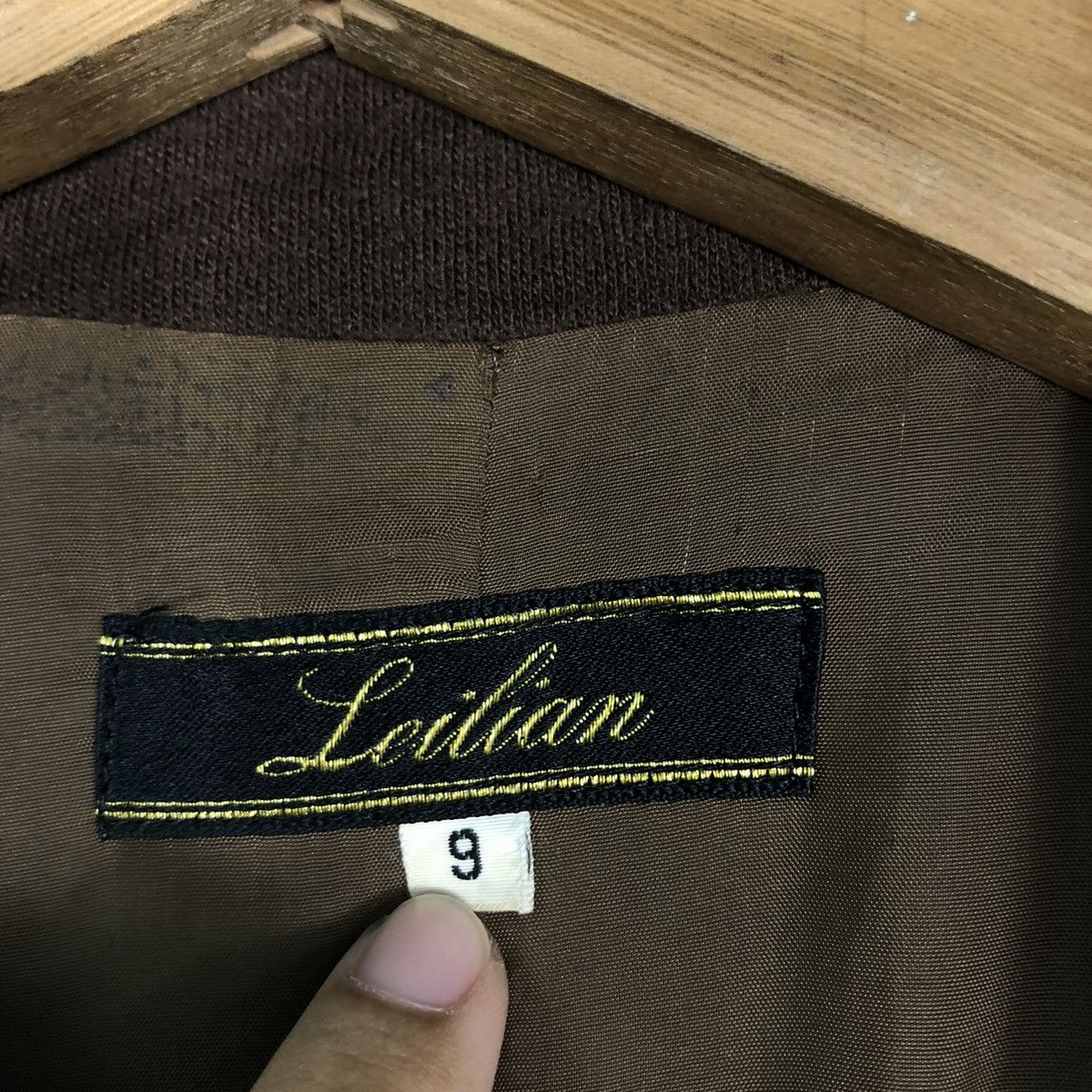 Japanese Brand 🔥Vintage Wool Bomber Jacket Leilian Japan Issey Miyake Size US M / EU 48-50 / 2 - 17 Thumbnail