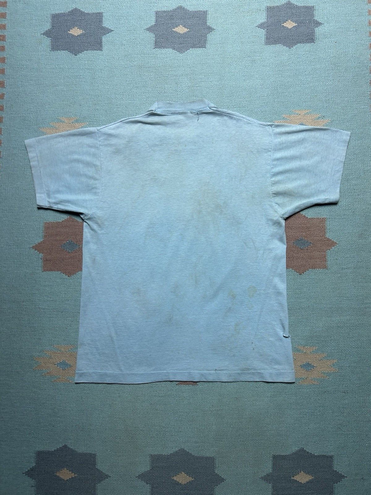 Vintage Vtg 80s t shirt party time Mississippi jazz alcohol distre L Size US L / EU 52-54 / 3 - 2 Thumbnail