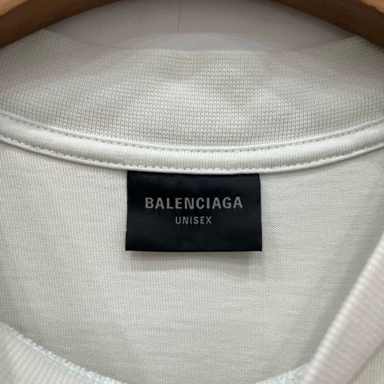 Balenciaga Balenciaga Bitcoin Distressed Short Sleeve Size US S / EU 44-46 / 1 - 4 Thumbnail