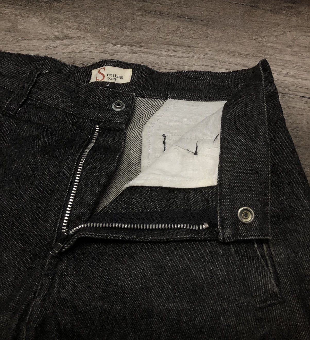 If Six Was Nine × Japanese Brand × Le Grande Bleu (L.G.B.) Vintage Setting Ons Pants Bondage Zipper Design Size US 29 - 20 Thumbnail