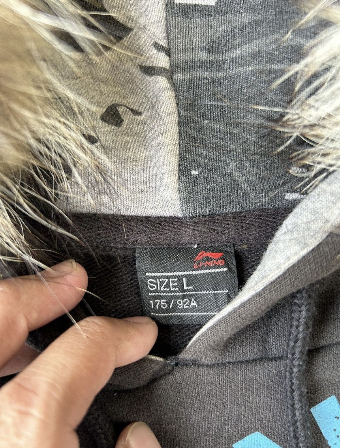 Japanese Brand Fur hoodie lining team work ifsixwasnine Size US M / EU 48-50 / 2 - 8 Thumbnail