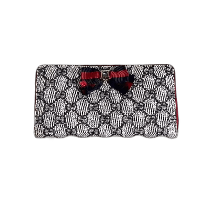 Gucci Gucci Bow Logo Wallet-yf Size ONE SIZE - 1 Thumbnail