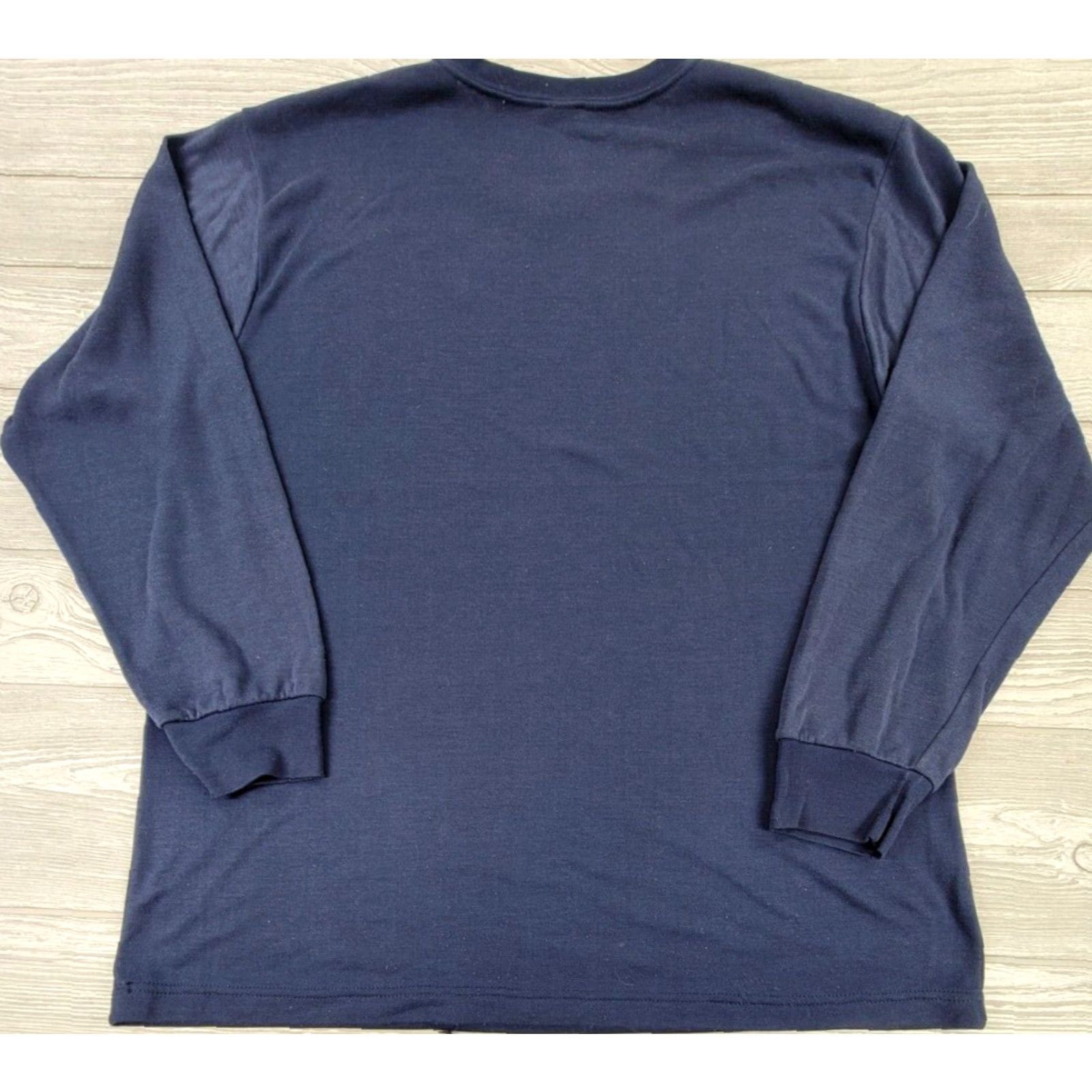 Vintage Polarmax Technical Base Layer Acclimate Dry T shirt Long Sleeve Blue 2XL Mens Shirt Size US XXL / EU 58 / 5 - 3 Thumbnail