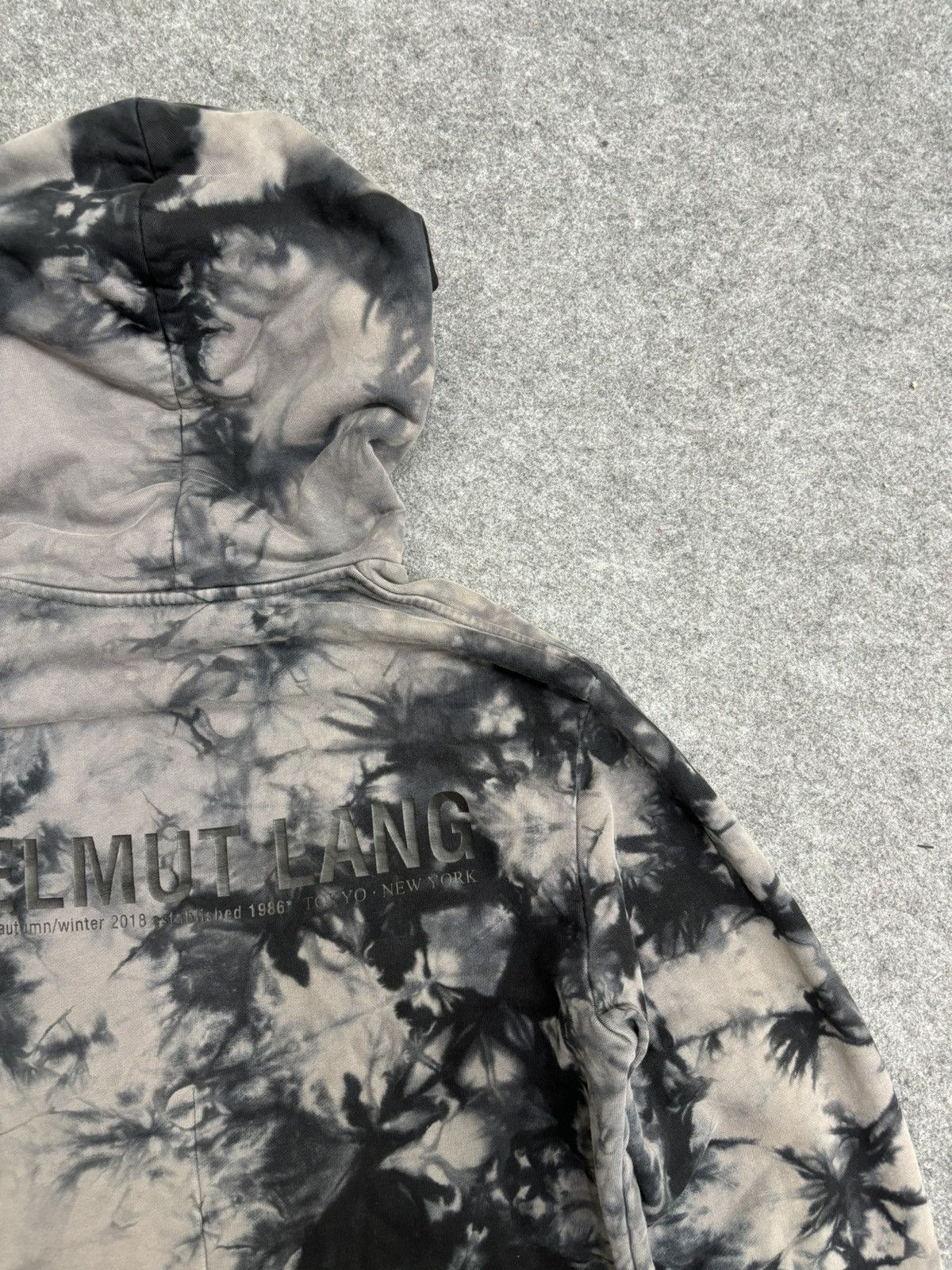Helmut Lang Archival 2018 AW Helmut Lang Tye Dye Hoodie F573 Size US M / EU 48-50 / 2 - 6 Thumbnail