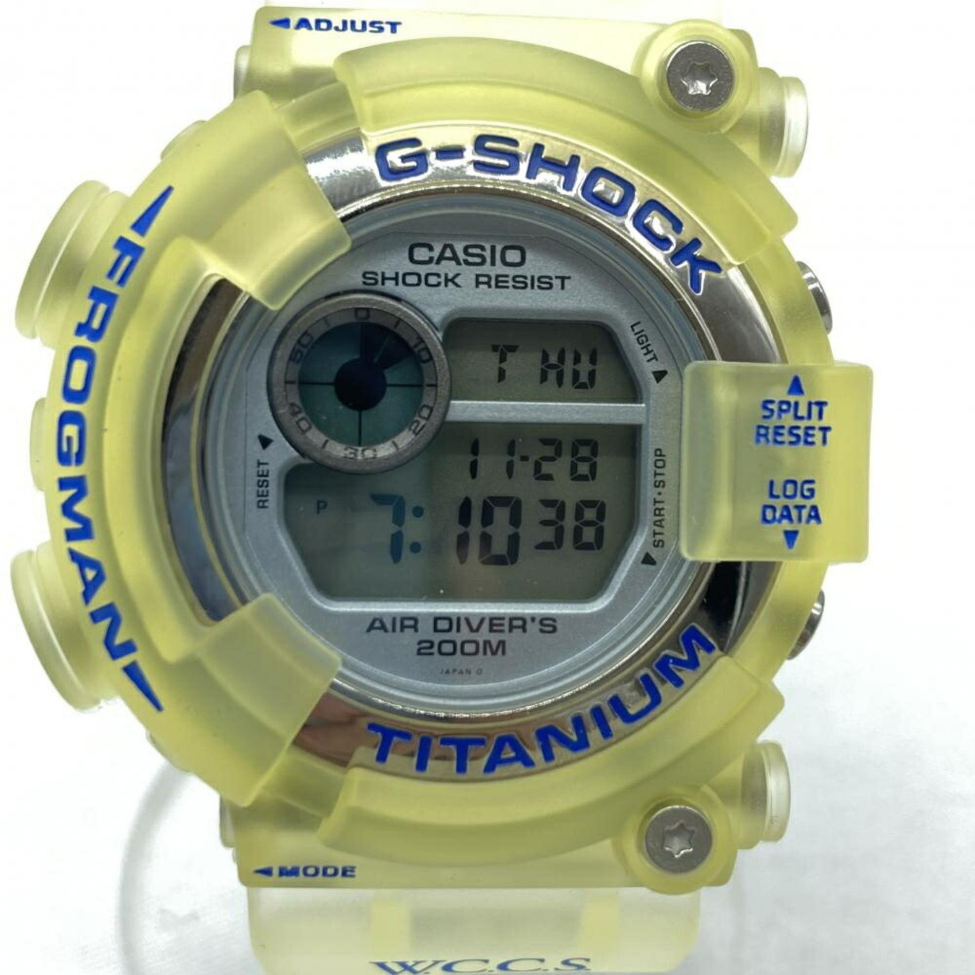 Casio Casio G-SHOCK FROGMAN W.C.C.S DW-8201WC-2T Frogman World Coral Reef Conservation Society Skeleton Size ONE SIZE - 1 Thumbnail