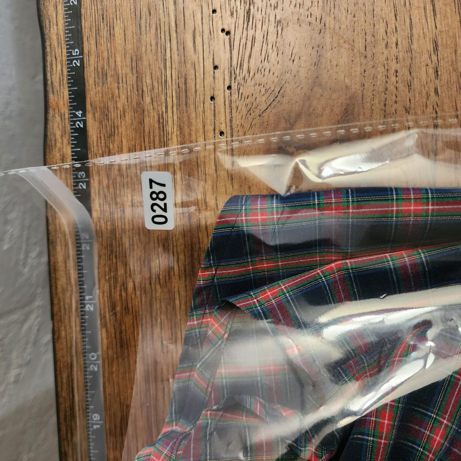 Mizzen+Main Mizzen + Main Men's M Red/Blue Plaid Shirt - True Fit, Size US M / EU 48-50 / 2 - 7 Thumbnail