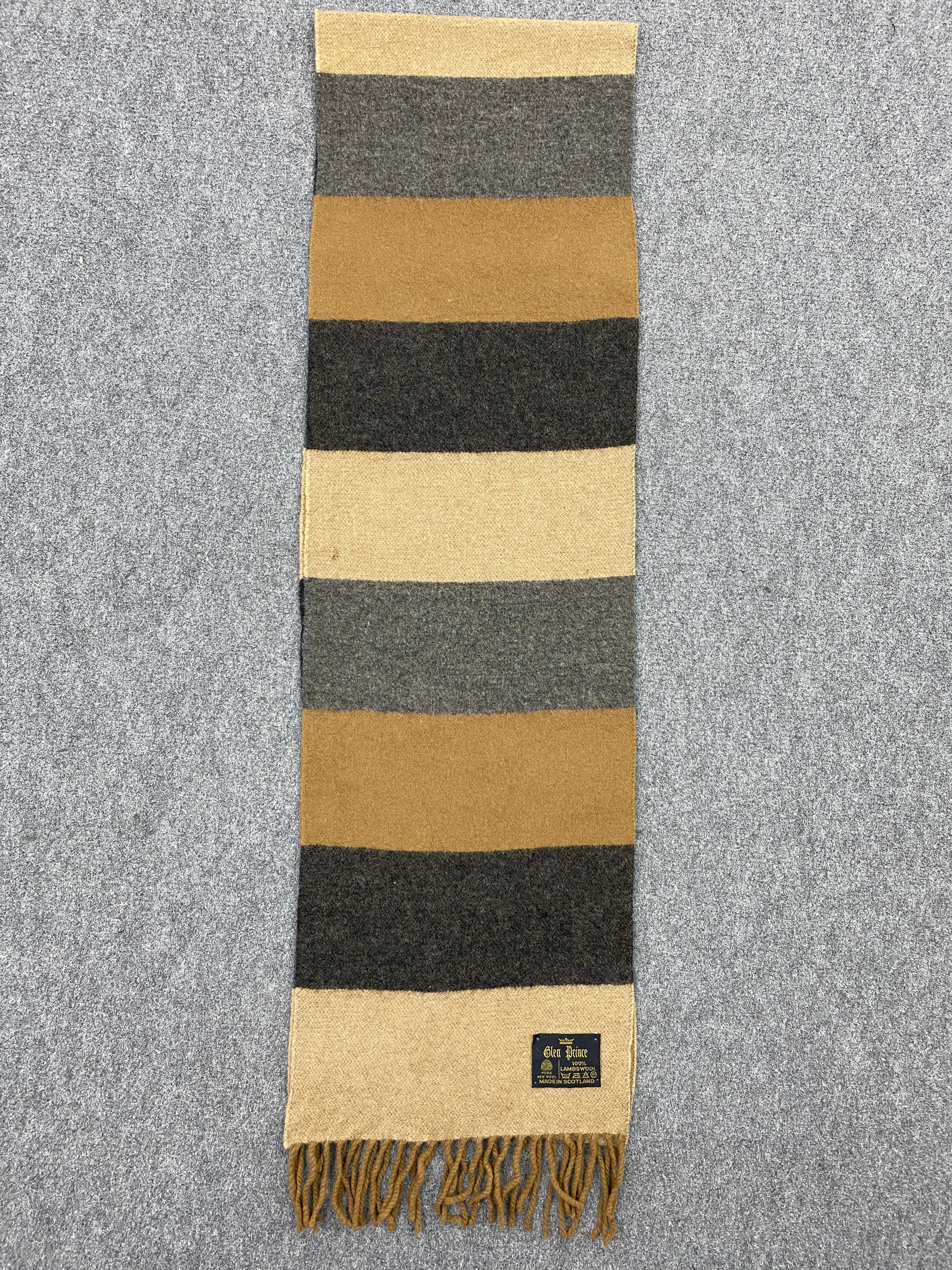 Other Vintage Elen Prince Made In Scotland Muffler Scarf -SC0029 Size ONE SIZE - 2 Thumbnail