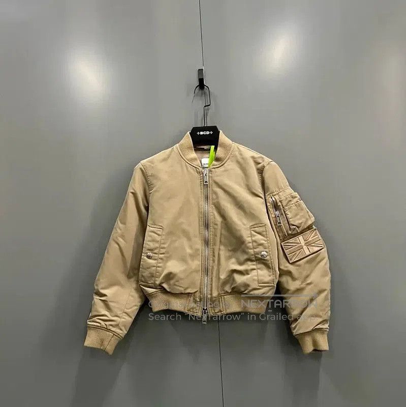 Burberry Burberry Khaki Cotton Women's Jacket for Spring. Size XXS / US 00 / IT 34 - 1 Thumbnail