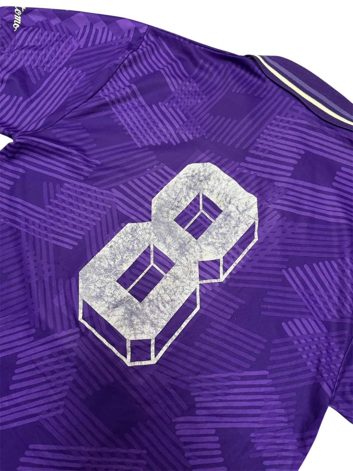 Lotto Sport × Vintage RARE !! Vintage 1992-93 Fiorentina Home Jersey Shirt Size US M / EU 48-50 / 2 - 5 Thumbnail