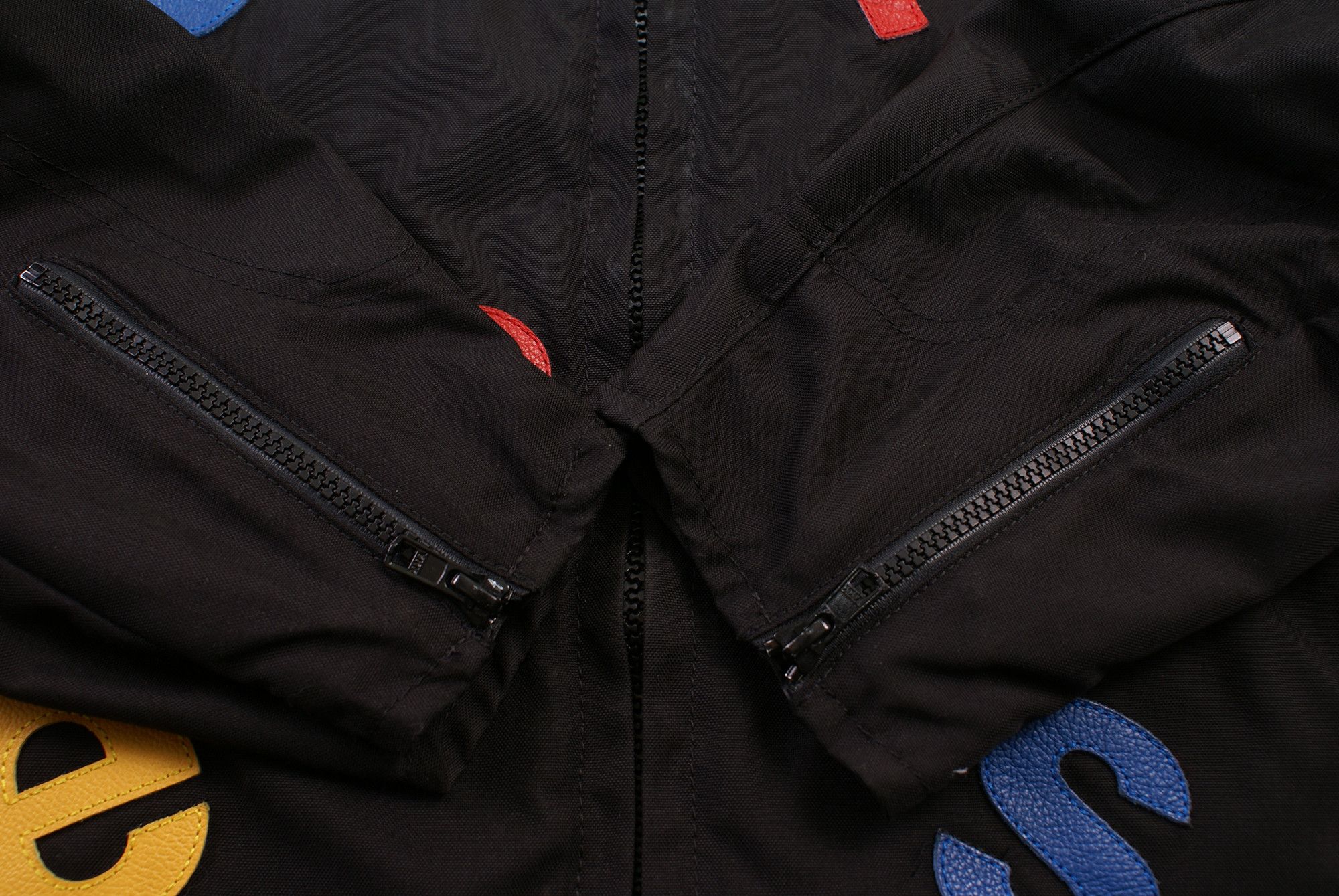 Supreme × Vanson Leathers 2020 Vanson Leathers x Supreme Letters Cordura Jacket Black Size US XL / EU 56 / 4 - 12 Thumbnail