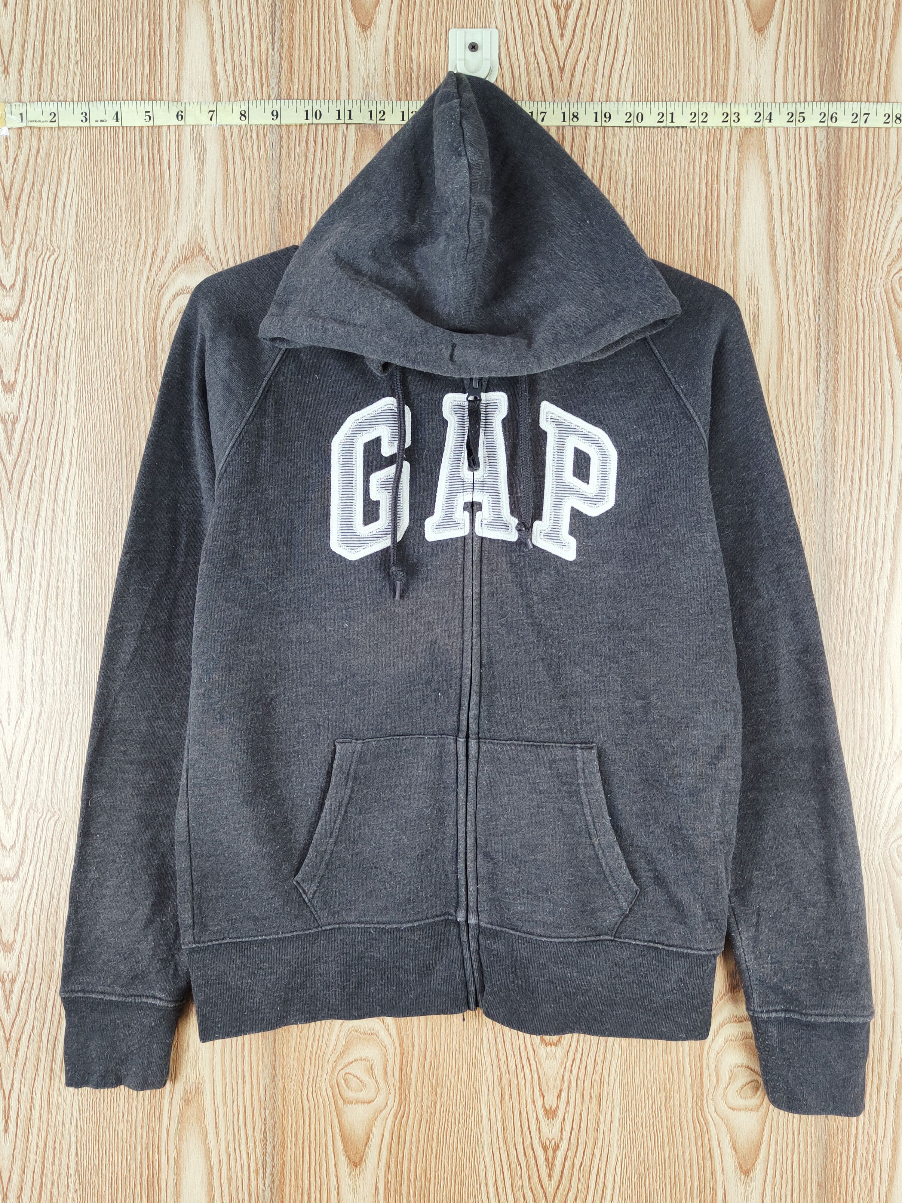Gap Gap Black Faded Hoodie Sweaters #W049 Size US S / EU 44-46 / 1 - 1 Thumbnail