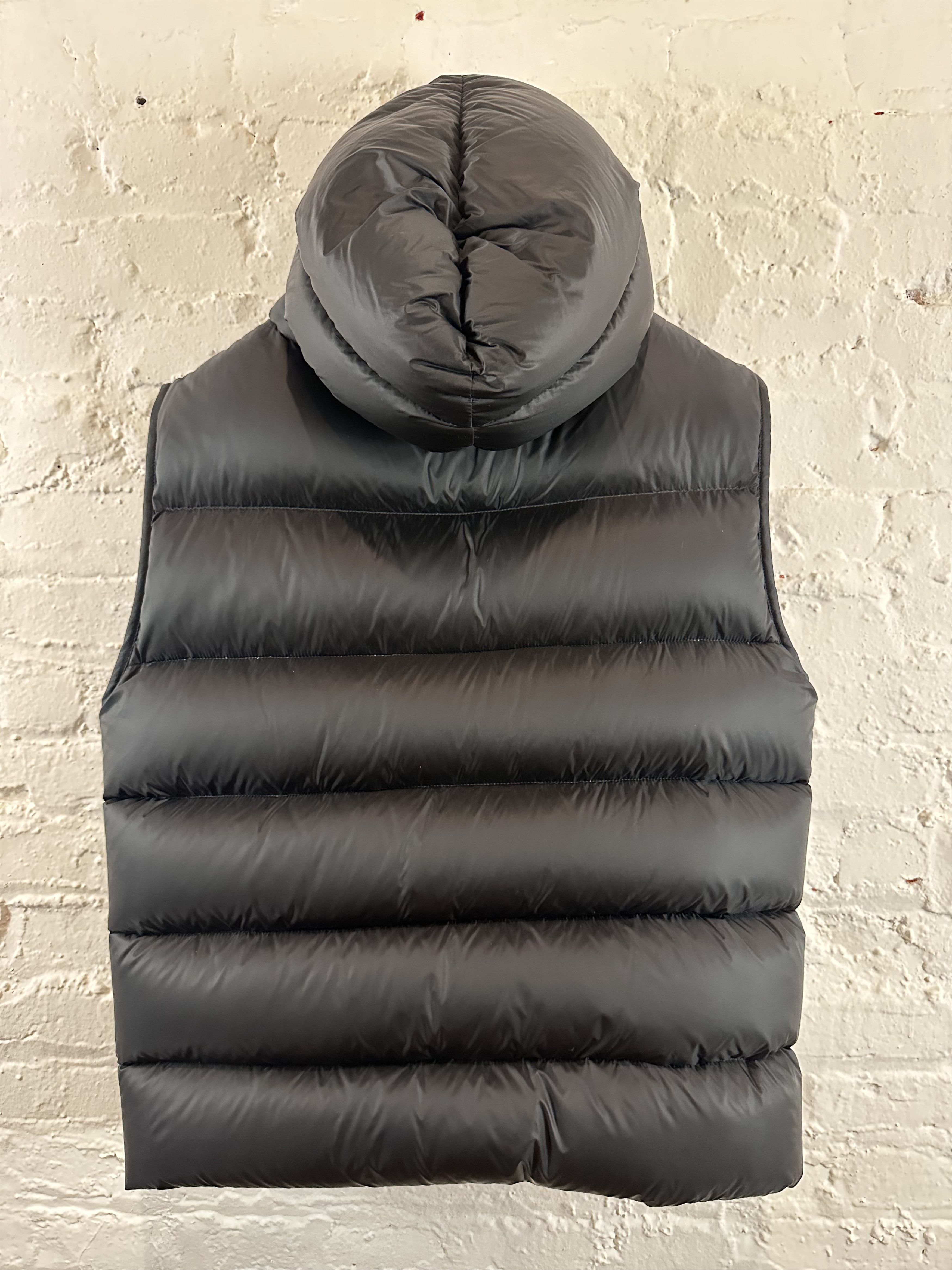 Rick Owens Rick Owens FW22 Strobe Gimp Down Vest Black | Grailed