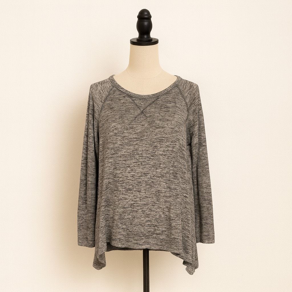 Mossimo Mossimo Supply Co. Women’s Size S Heather Gray Oversized Pul Size S / US 4 / IT 40 - 1 Thumbnail