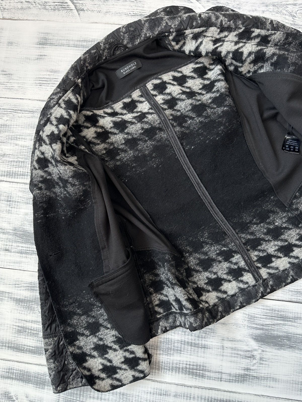 Rundholz RUNDHOLZ Black Label Avant Garde Blazer Jacket size M Size M / US 6-8 / IT 42-44 - 13 Thumbnail