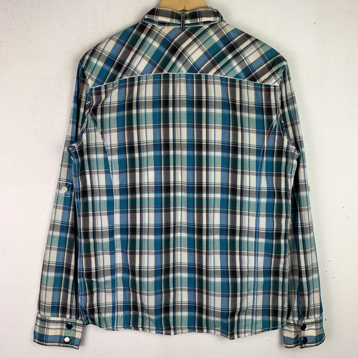 Japanese Brand × Vintage Vintage Back Number Checked Jacket Size US L / EU 52-54 / 3 - 13 Thumbnail