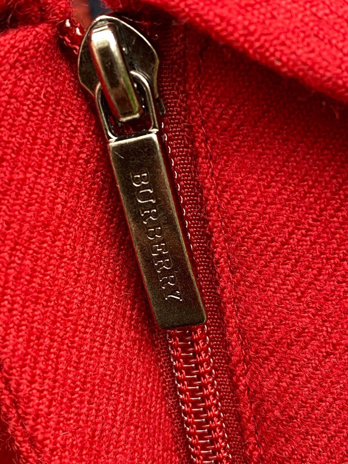 Burberry Burberry London Red Wool Ladies Blazer Size M / US 6-8 / IT 42-44 - 5 Thumbnail