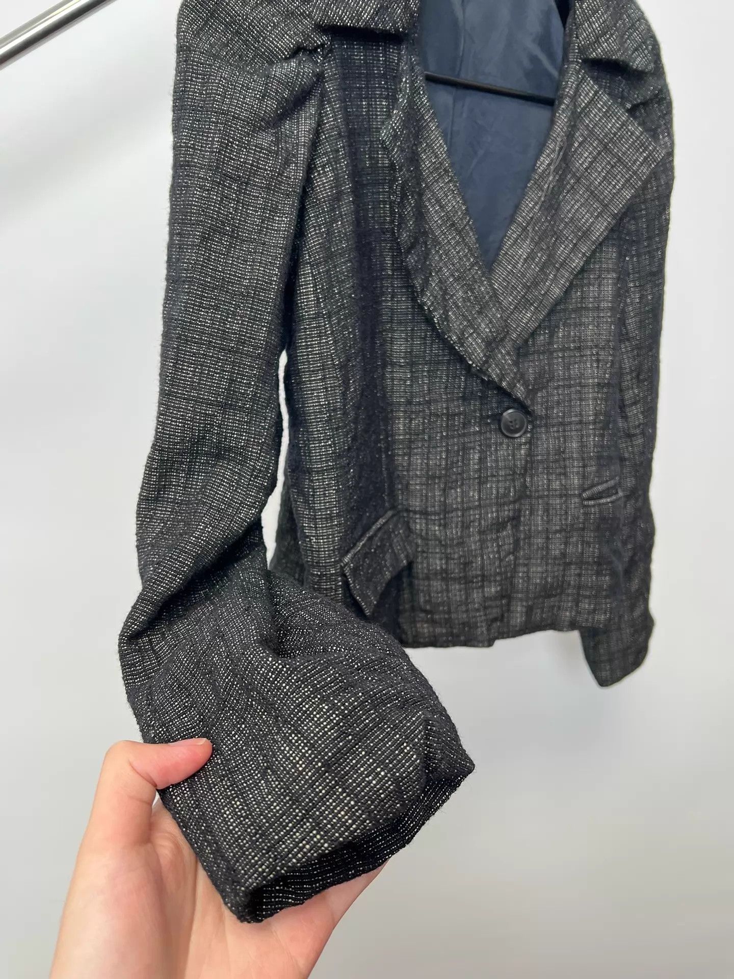 Dries Van Noten Dries Van Noten Jacquard Shoulder Blazer 38 Size XS / US 0-2 / IT 36-38 - 4 Thumbnail