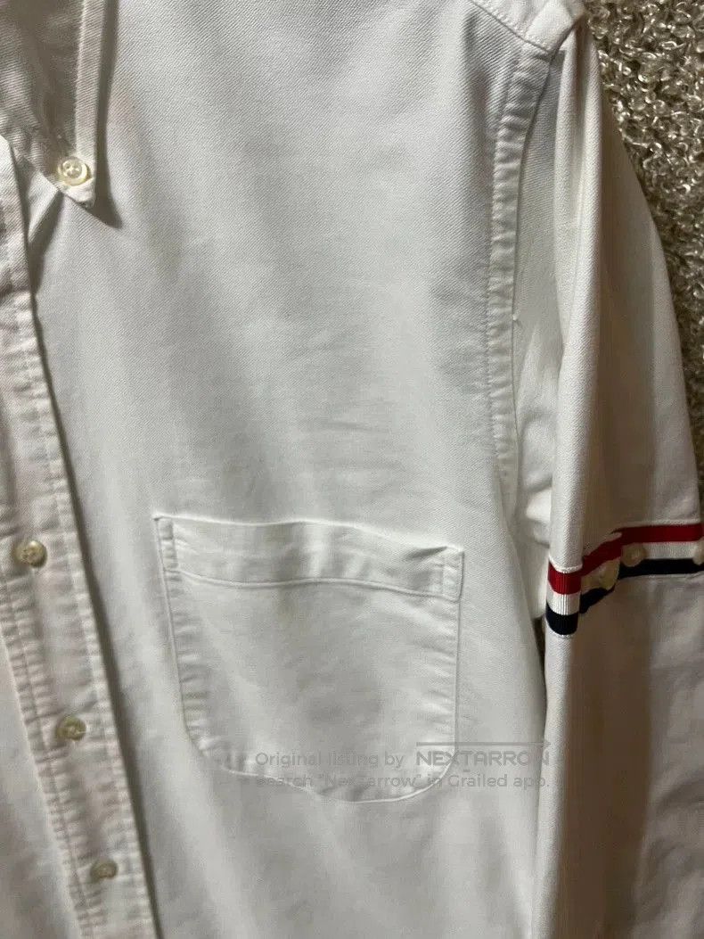 Thom Browne Thom Browne Men's White Casual Shirt. Size US M / EU 48-50 / 2 - 3 Thumbnail