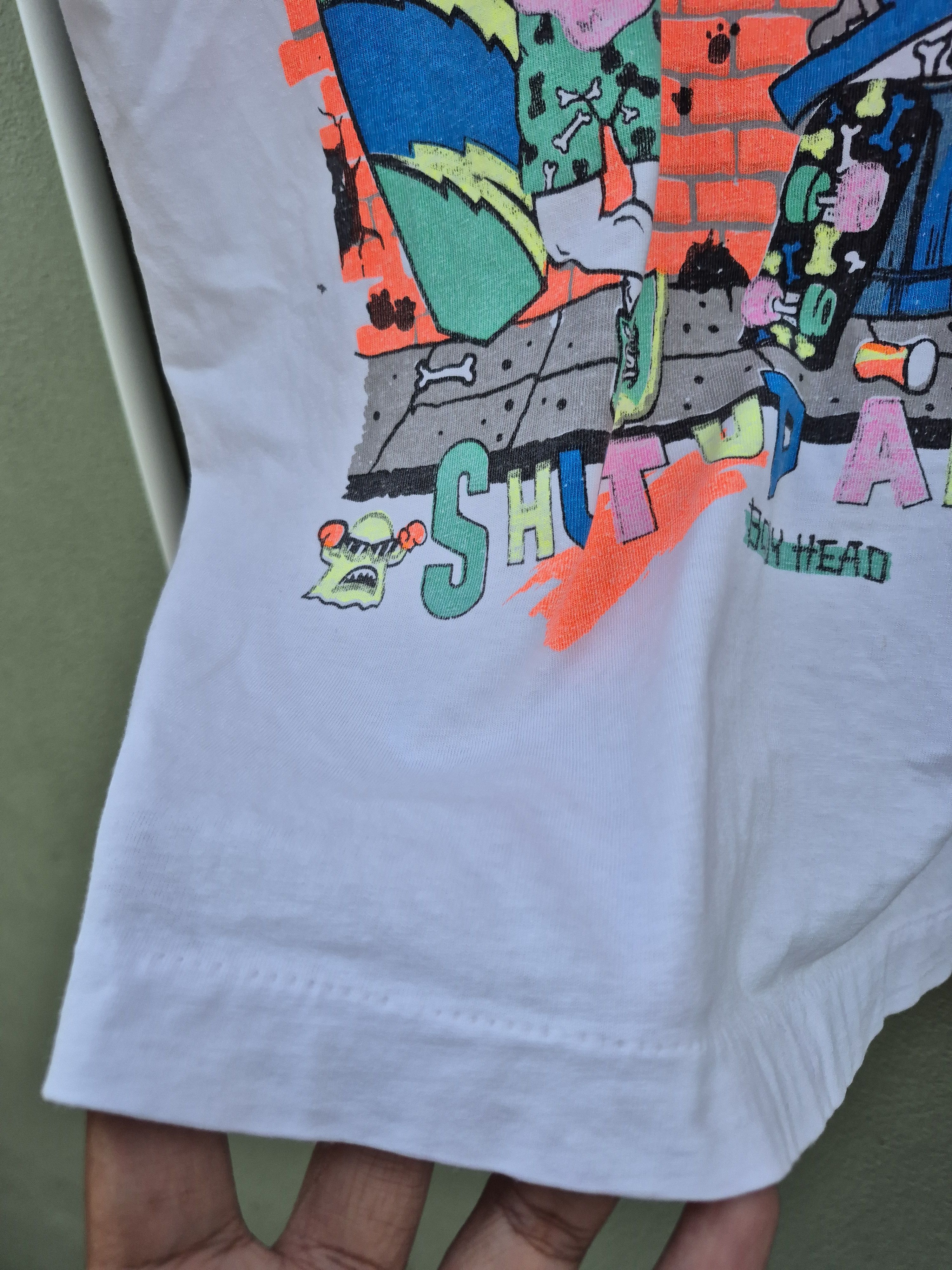 Vintage 🔥Vintage 90s Shark Club Surf Skate Tees Size US M / EU 48-50 / 2 - 3 Thumbnail