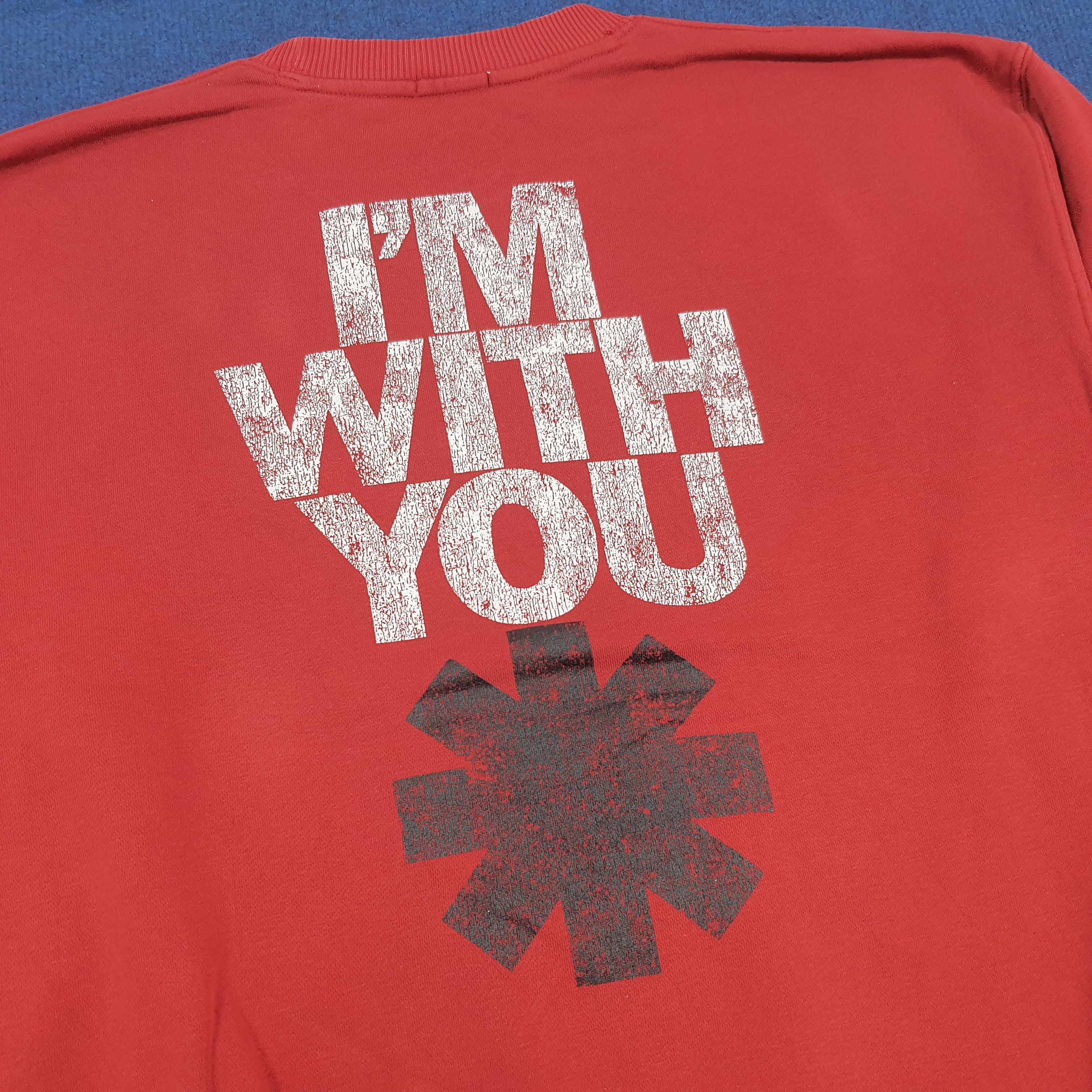 Band Tees Vintage Red Hot Chili Peppers Rock Band Sweatshirt C296N10 Size US L / EU 52-54 / 3 - 5 Thumbnail