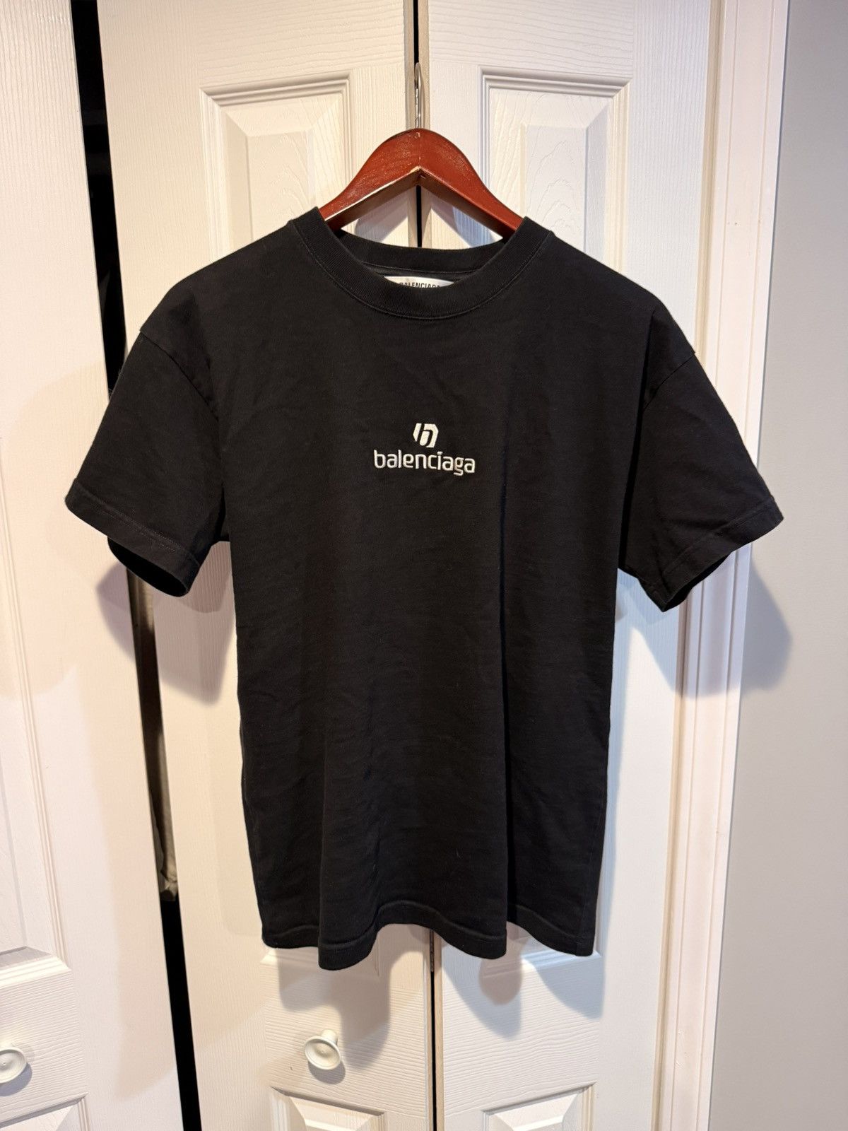 Balenciaga Balenciaga Garde-Robe Care Label Logo T-Shirt | Grailed