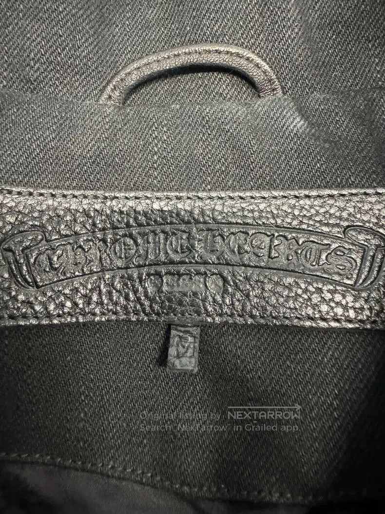 Chrome Hearts Chrome Hearts Black Flame Denim Jacket. Size US M / EU 48-50 / 2 - 6 Thumbnail