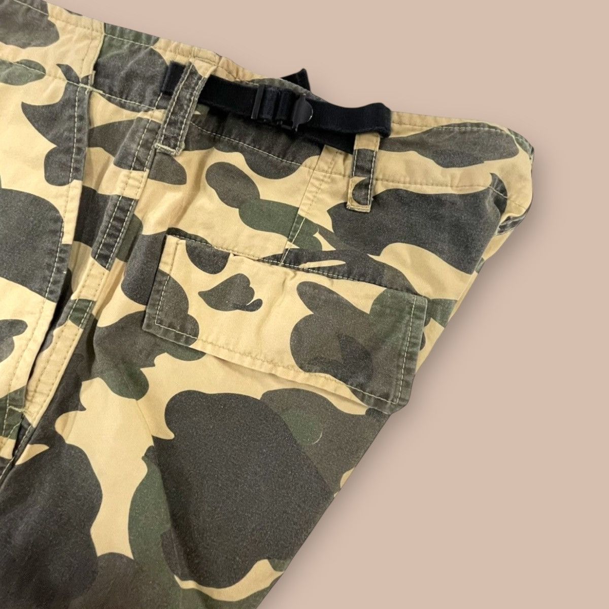 Bape Bape 1st Camo 6 Pocket Cropped Pants Size US 34 / EU 50 - 10 Thumbnail