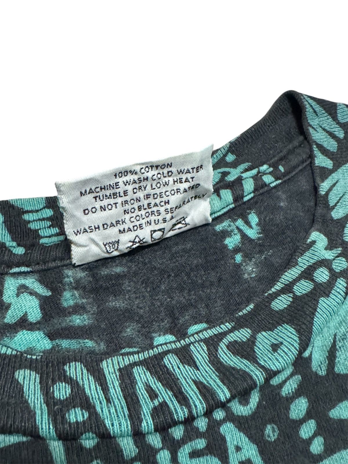 Vintage Rare Vtg 90s Vans Off The Wall AOP SK8 Rowan Zorilla tees Size US XL / EU 56 / 4 - 5 Thumbnail