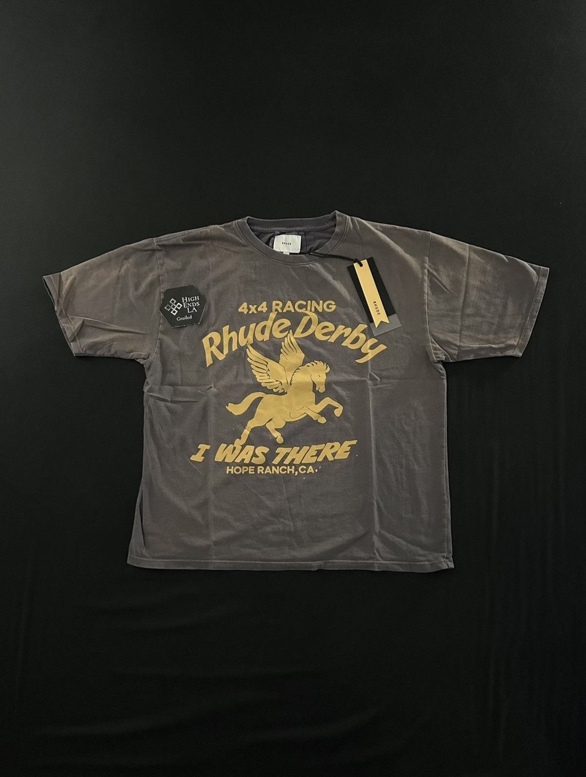 Rhude Rhude Derby Racing Tee Size US S / EU 44-46 / 1 - 1 Thumbnail