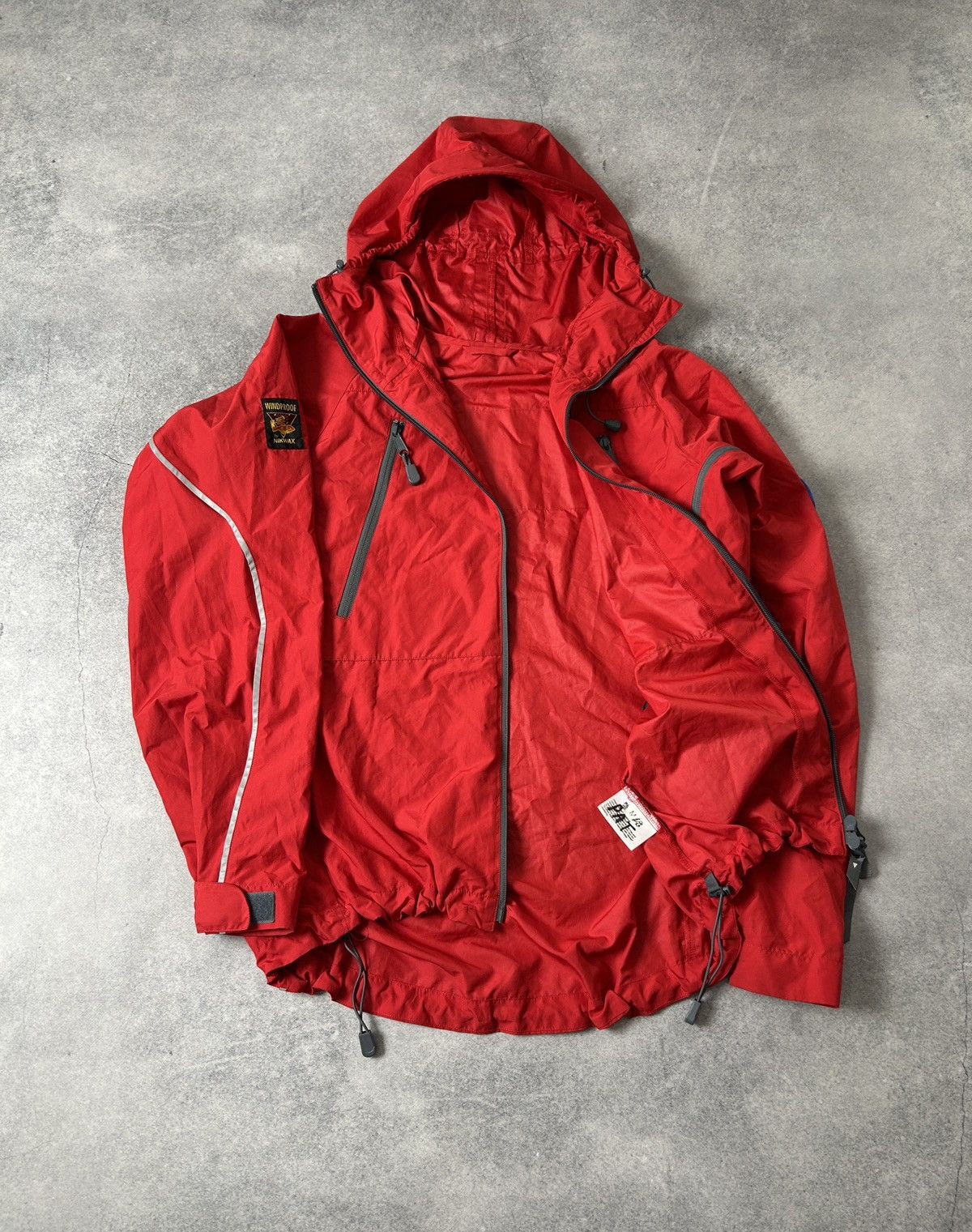 Vintage Nickwax Pelikamo Windproof Mountain Rescue red jacket Size US M / EU 48-50 / 2 - 4 Thumbnail