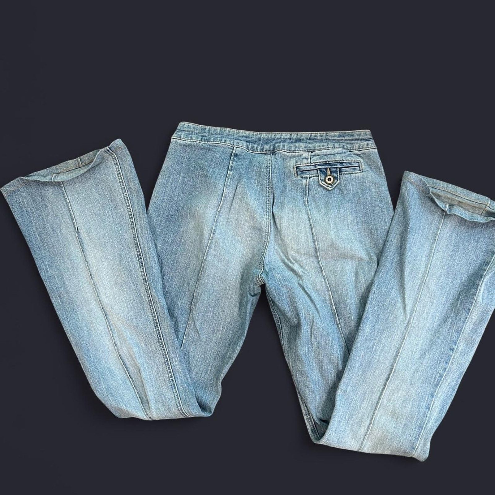 Other Light wash low rise flare Size 25" / US 0 / IT 36 - 4 Thumbnail