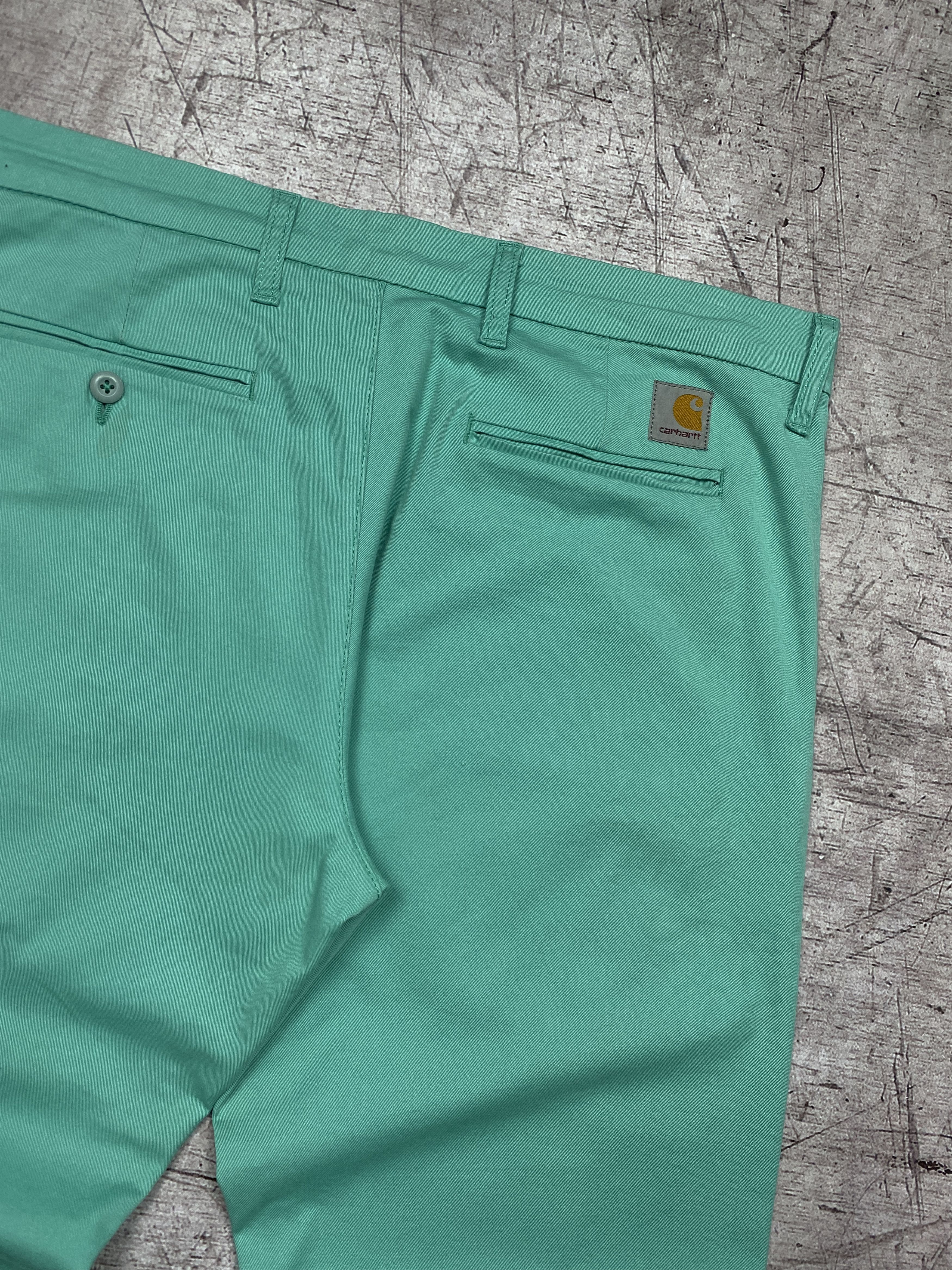 Carhartt × Vintage Carhartt Vintage Mens Sid Chino Pants Size US 34 / EU 50 - 2 Thumbnail