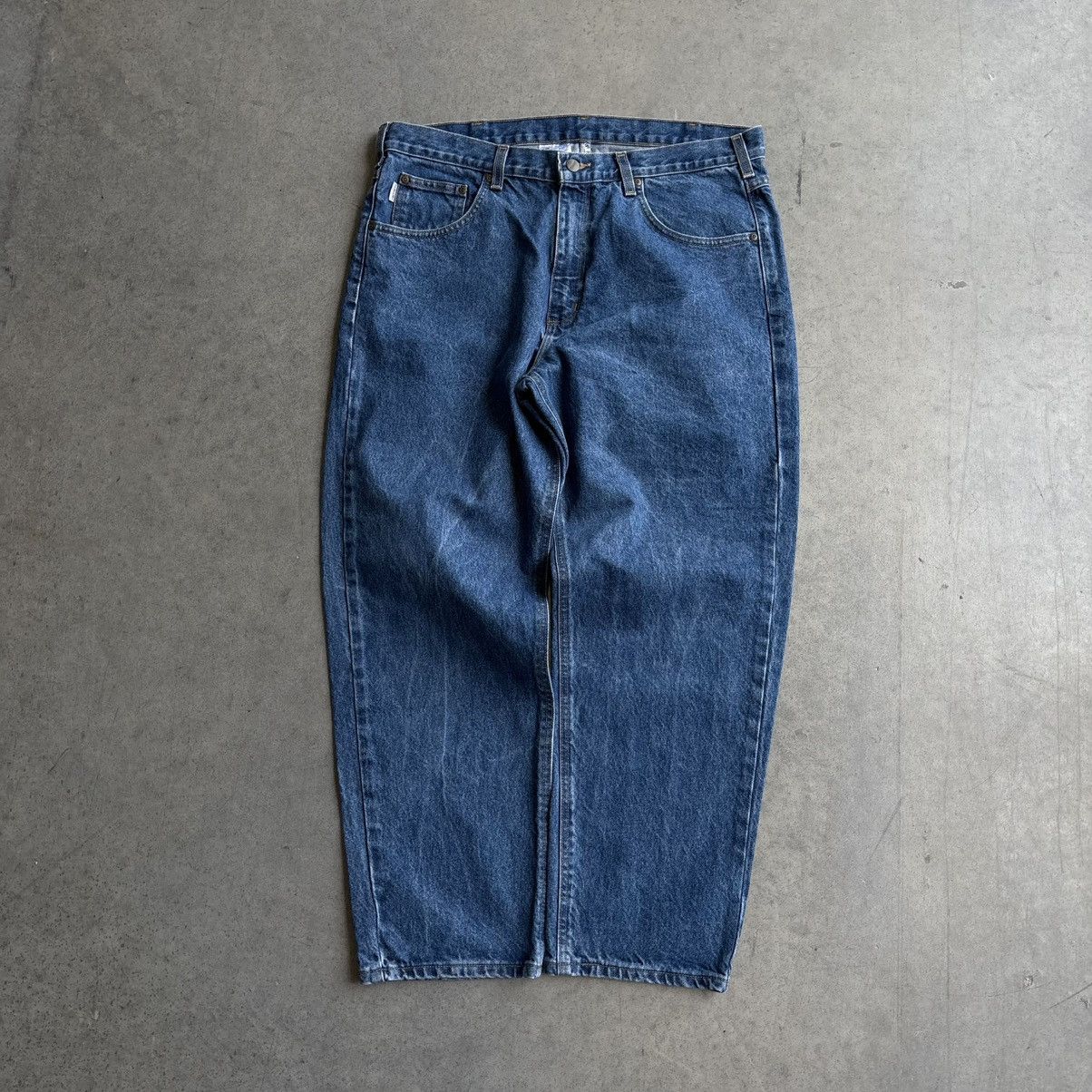 Carhartt × Vintage Vintage Carhartt Denim Jeans Baggy Skater Pants 38x28 Size US 38 / EU 54 - 7 Thumbnail