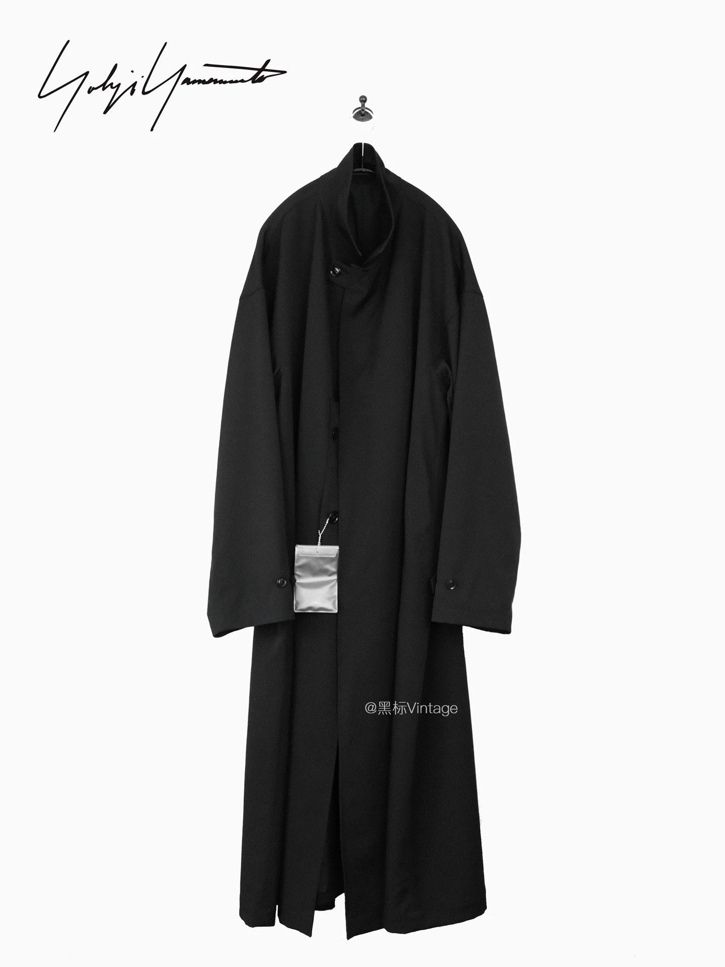 Yohji Yamamoto Yohji Yamamoto 17AW Vintage Monk Coat Stand Collar Size US S / EU 44-46 / 1 - 1 Thumbnail