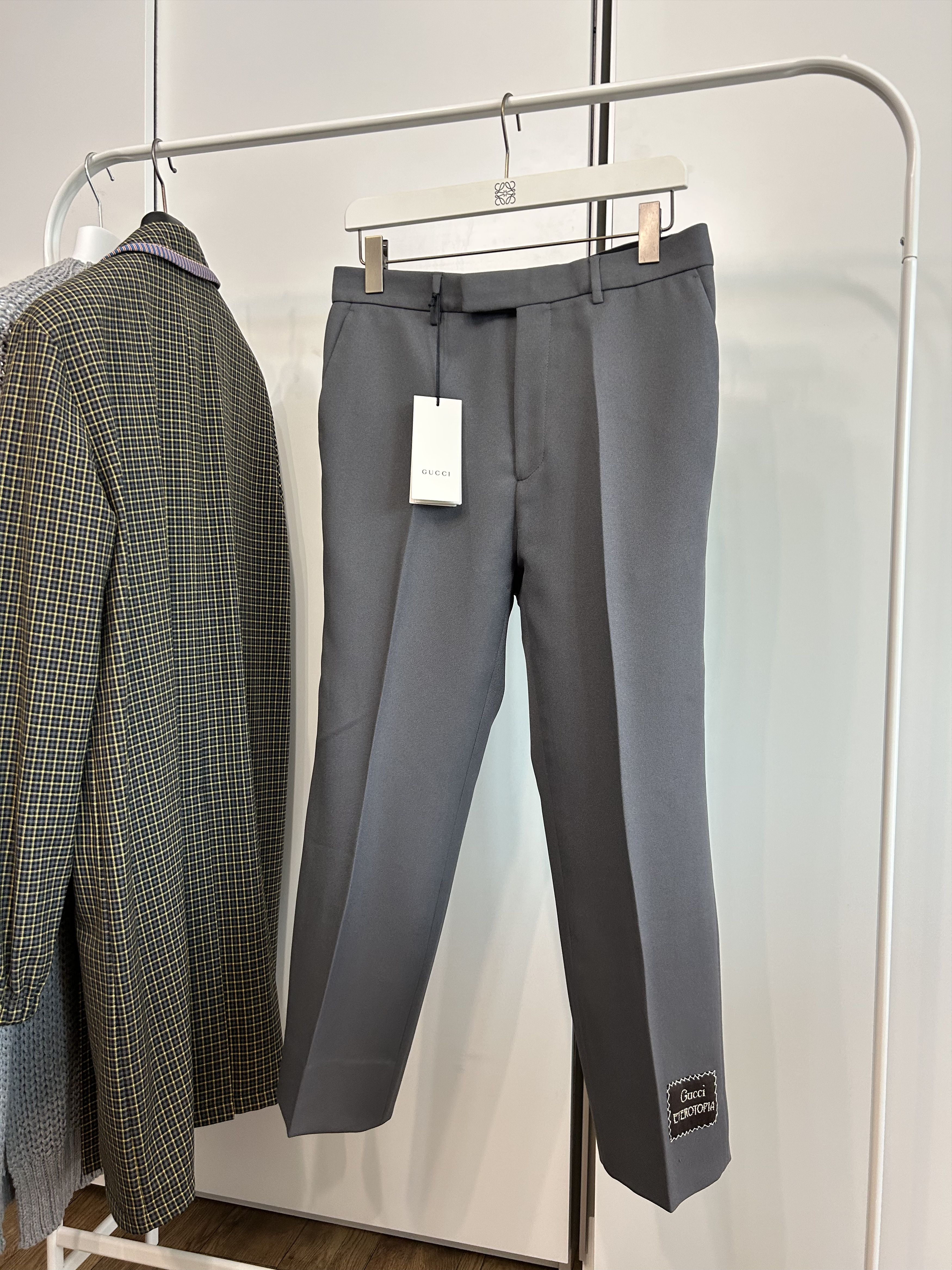 Gucci GUCCI Eterotopia Grey Slacks Size US 32 / EU 48 - 1 Thumbnail