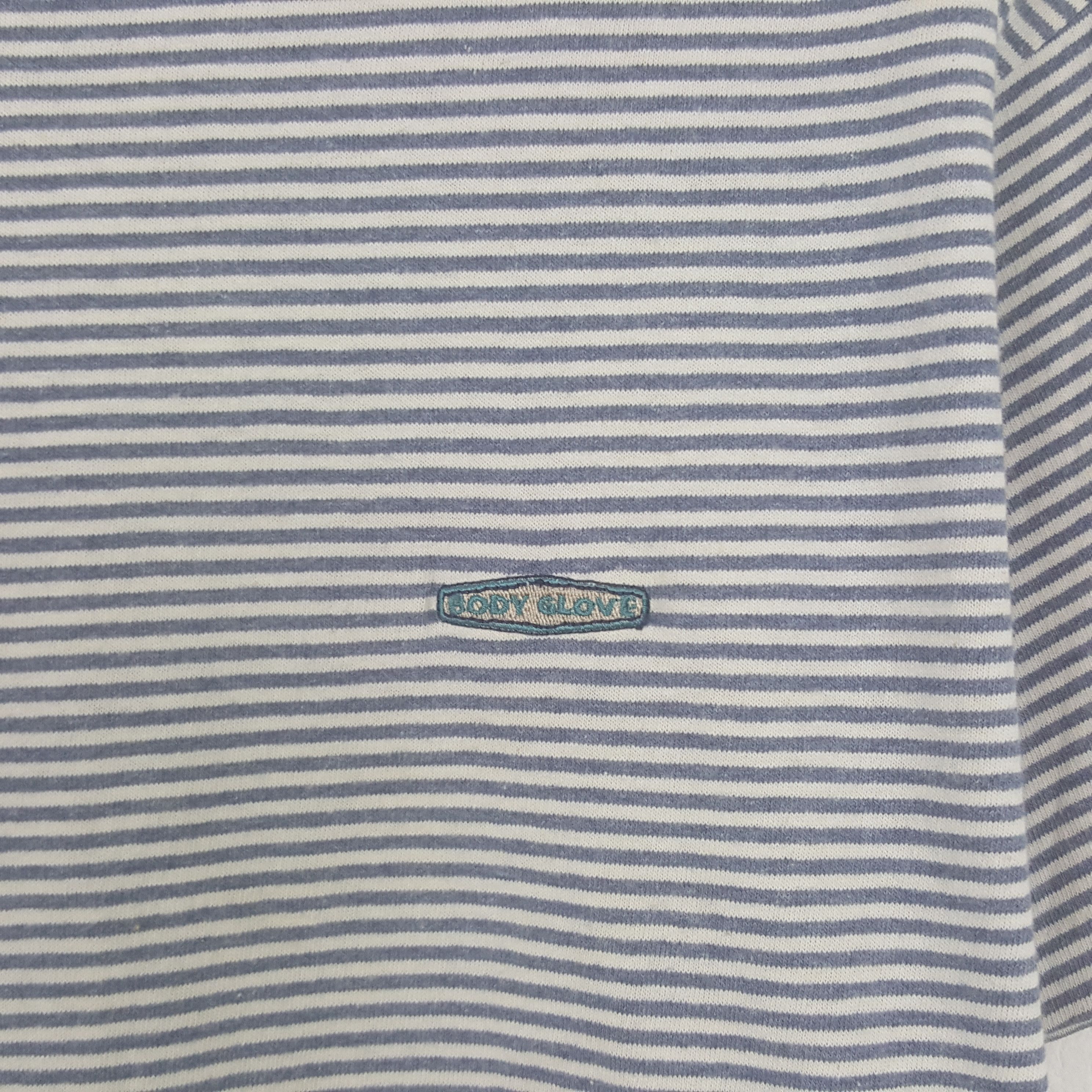 Body Glove × Vintage Vintage Boy Glove Striped Tshirt Size US M / EU 48-50 / 2 - 2 Thumbnail