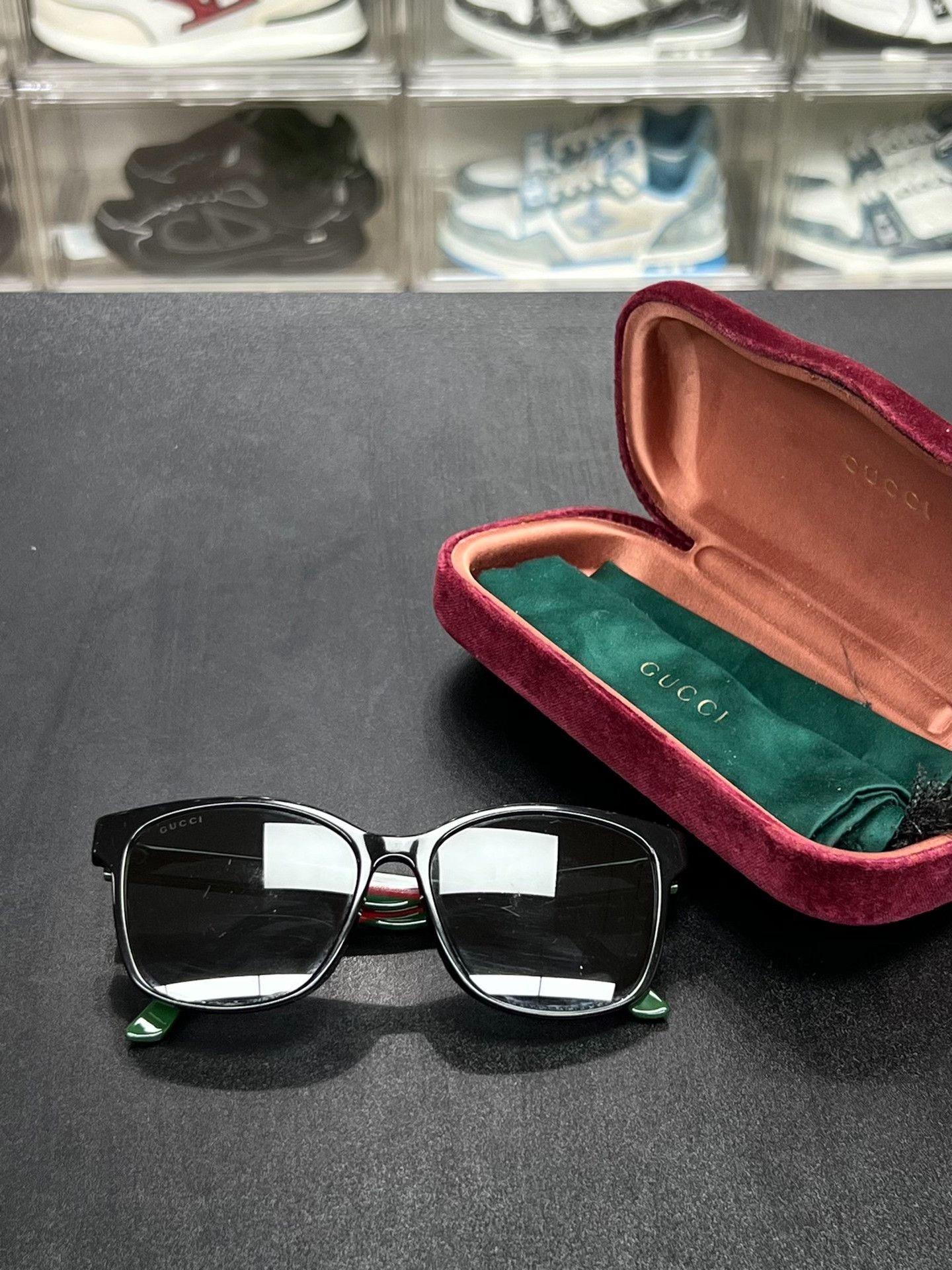 Gucci Gucci Red Sunglasses one size Men Size ONE SIZE - 1 Thumbnail