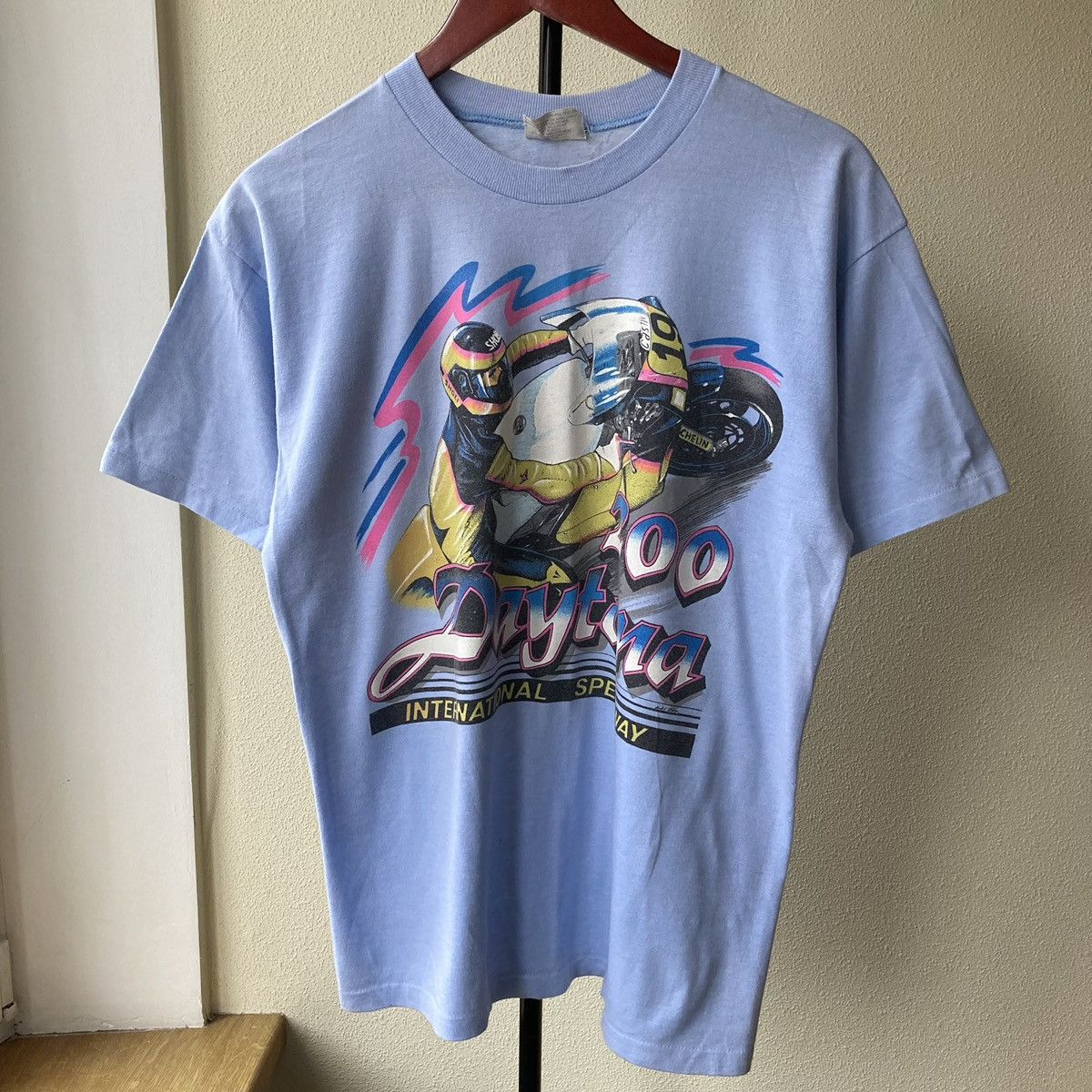 Other 90s Daytona 200 Racing USA Vintage T Shirt Streetwear Y2k Size US L / EU 52-54 / 3 - 1 Thumbnail