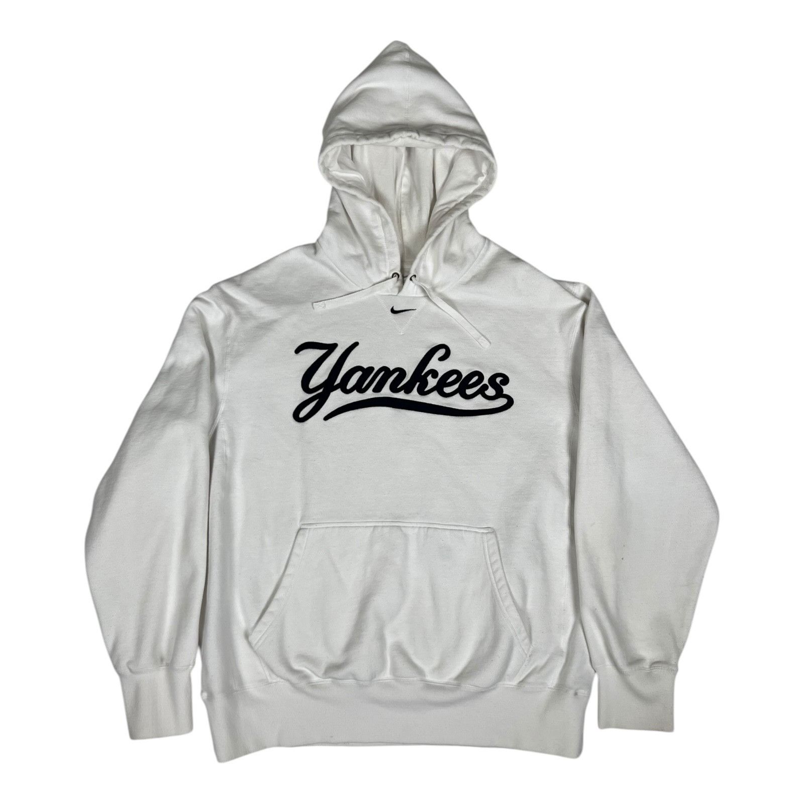 Nike Vintage Nike New York Yankees Center Swoosh Hoodie Sweatshir Size US XL / EU 56 / 4 - 1 Thumbnail