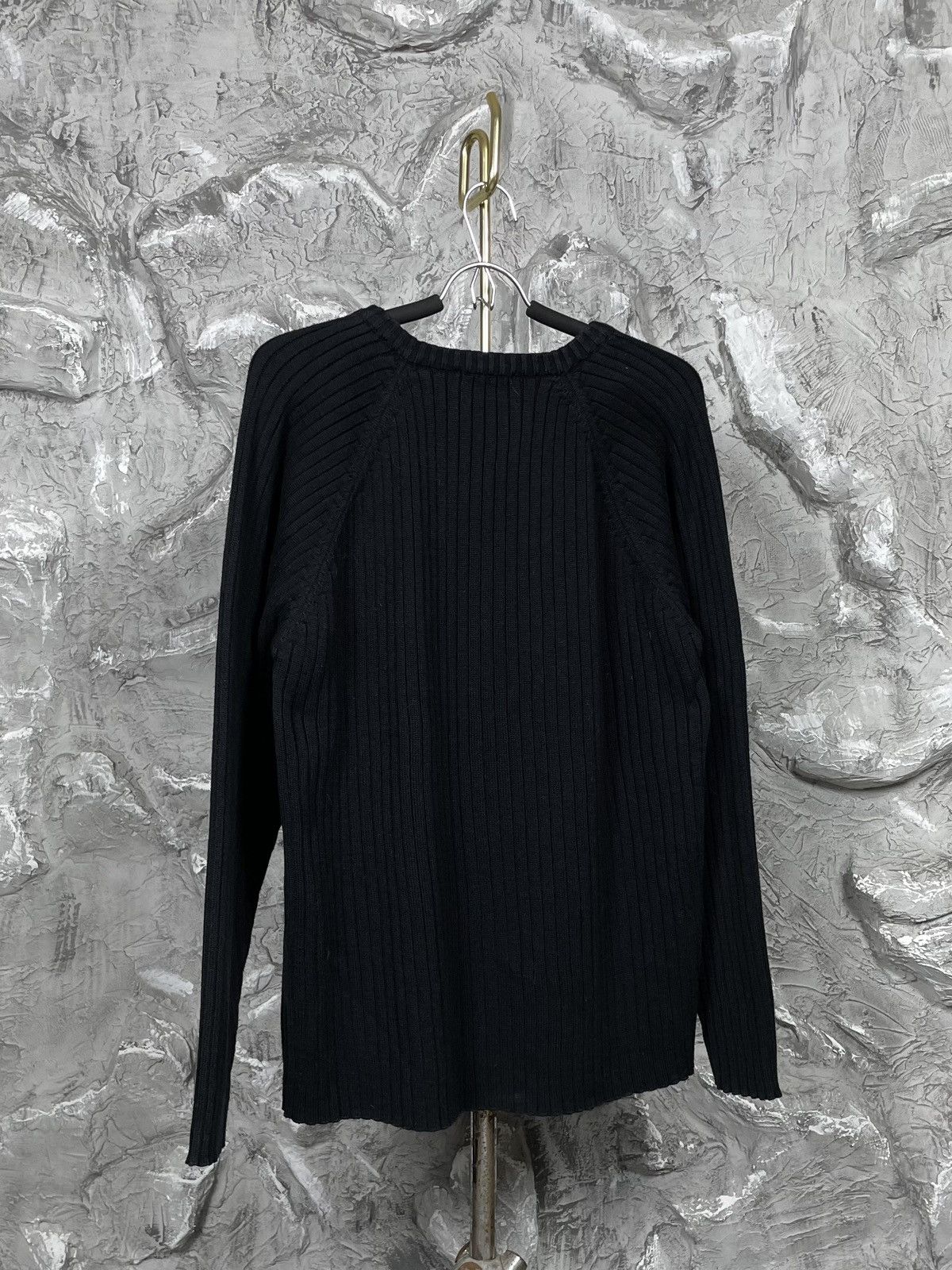 Japanese Brand Vintage Y2K Japanese Textured Zip Sweater Diesel Style Size US L / EU 52-54 / 3 - 3 Thumbnail