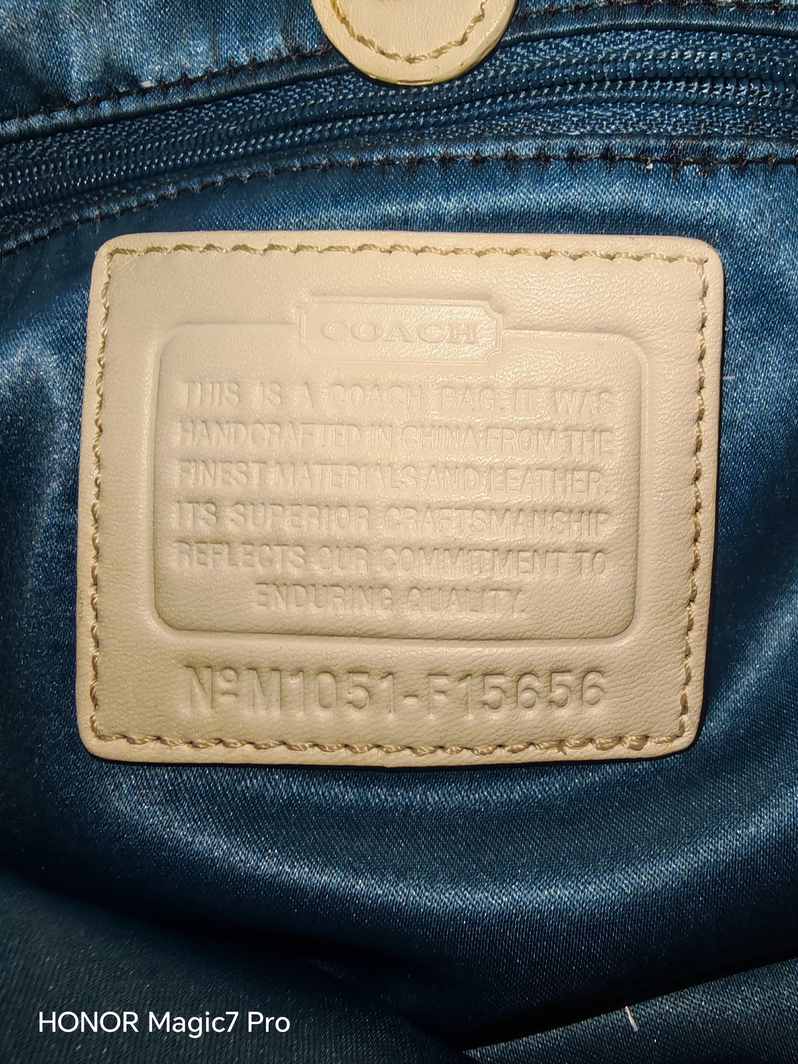 Coach COACH M1050-F15656 Yellow and Gold Handbag Size ONE SIZE - 3 Thumbnail