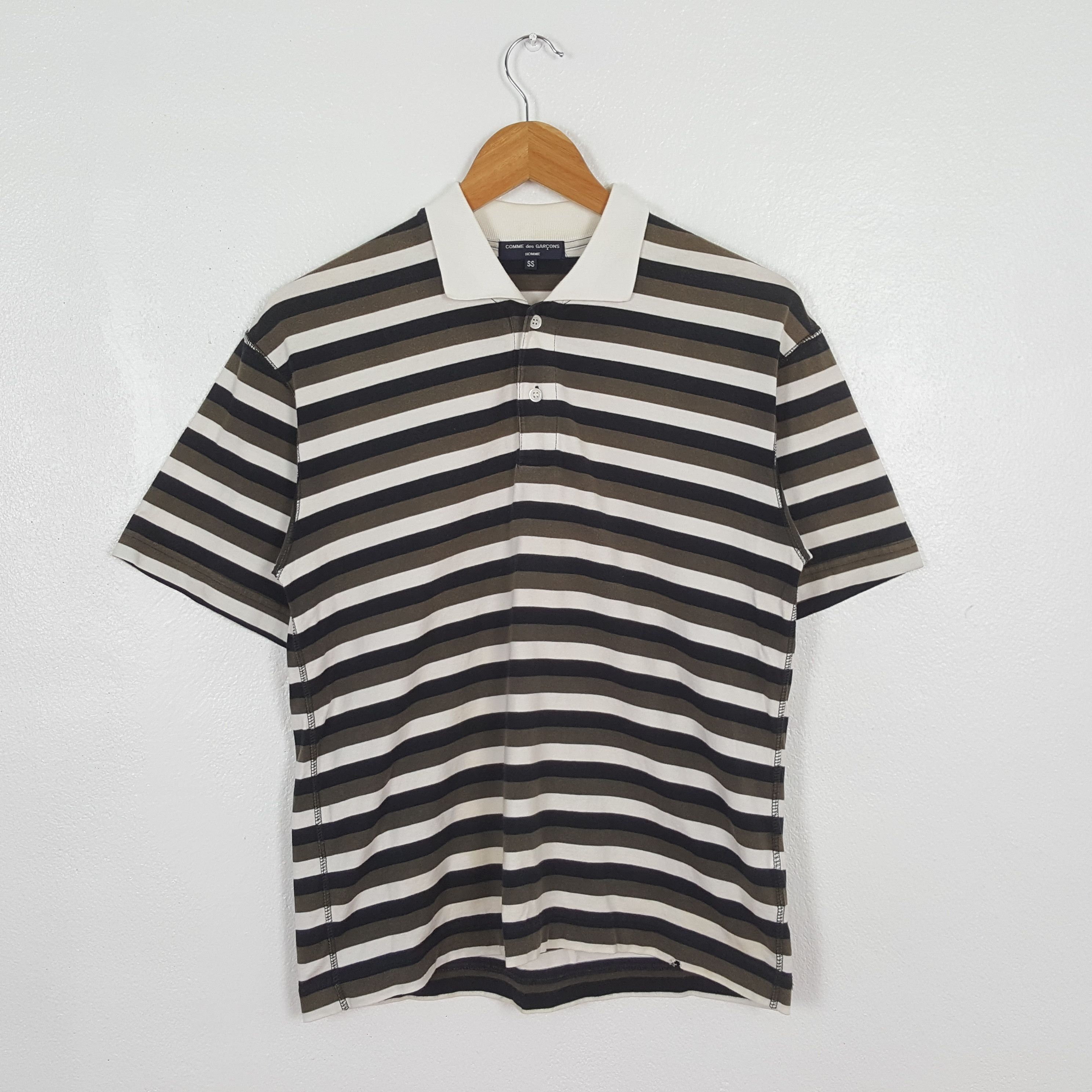 Comme des Garcons Homme Vintage Comme Des Garçons Homme Japan Brand Polo C312N59 Size US M / EU 48-50 / 2 - 1 Thumbnail