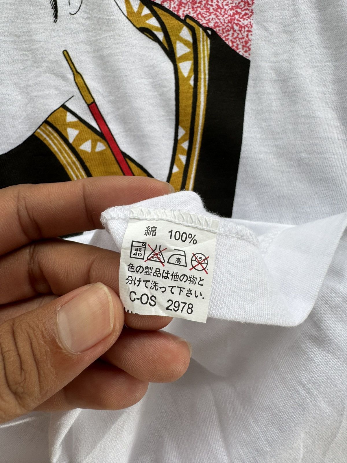 Japanese Brand Vintage 90’s Art Kitagawa Utamaro Geisha Print Tee Size US L / EU 52-54 / 3 - 5 Thumbnail
